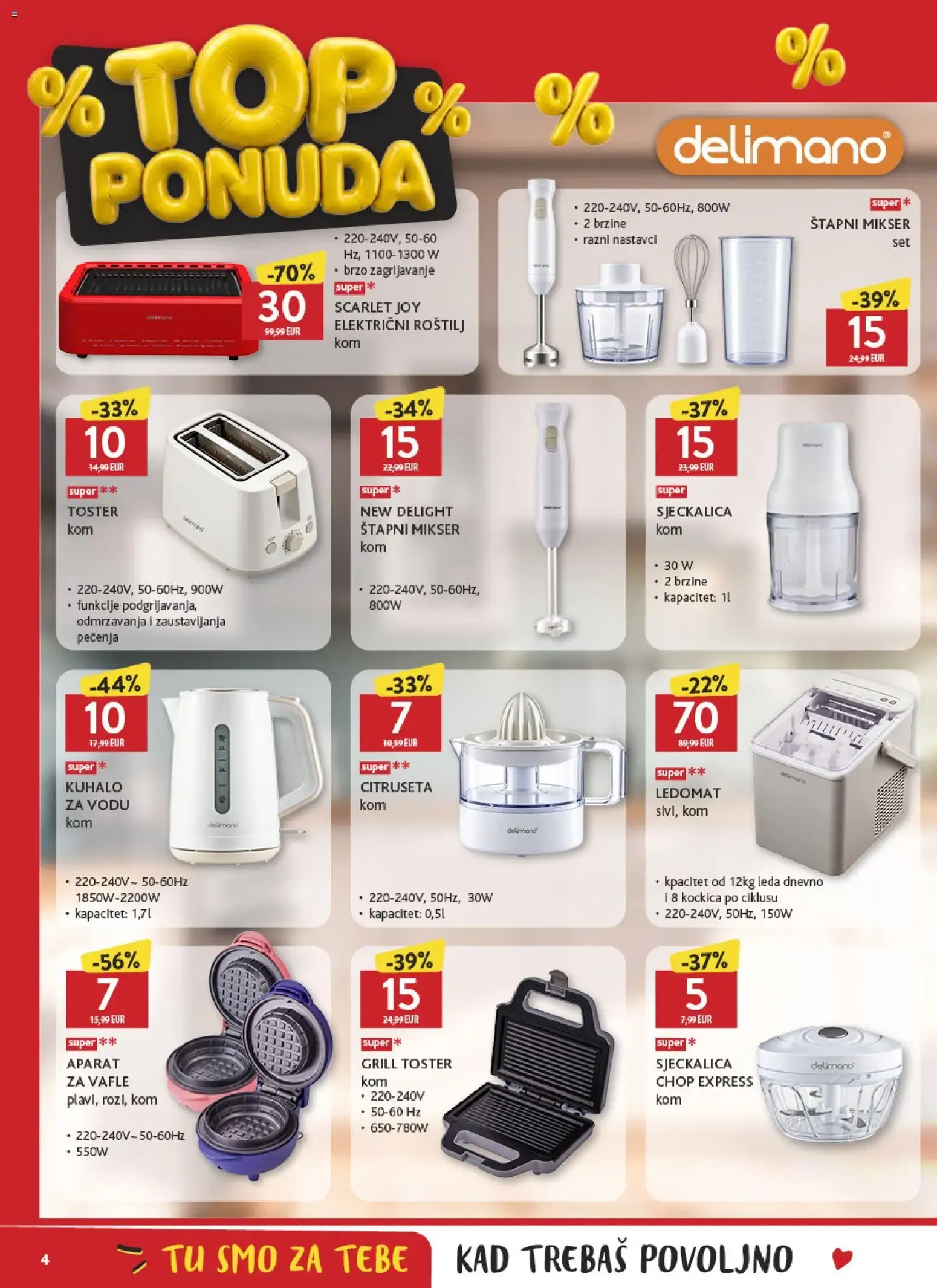 Katalog Konzum Top Ponuda Brendova novi od 09.10.2026 na listanje > letak digitalni od 9. listopada do 31. listopada 2026. - Pregled Stranica 4