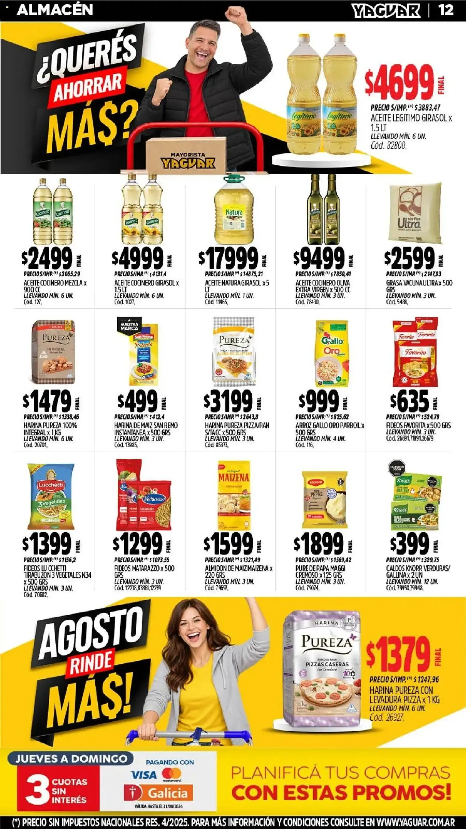 Ofertas de Yaguar - Oferta Semanal Mar del Plata del 24/08/2026 - 29/08/2026 24 de agosto al 29 de agosto 2026 - Página 11 del catálogo