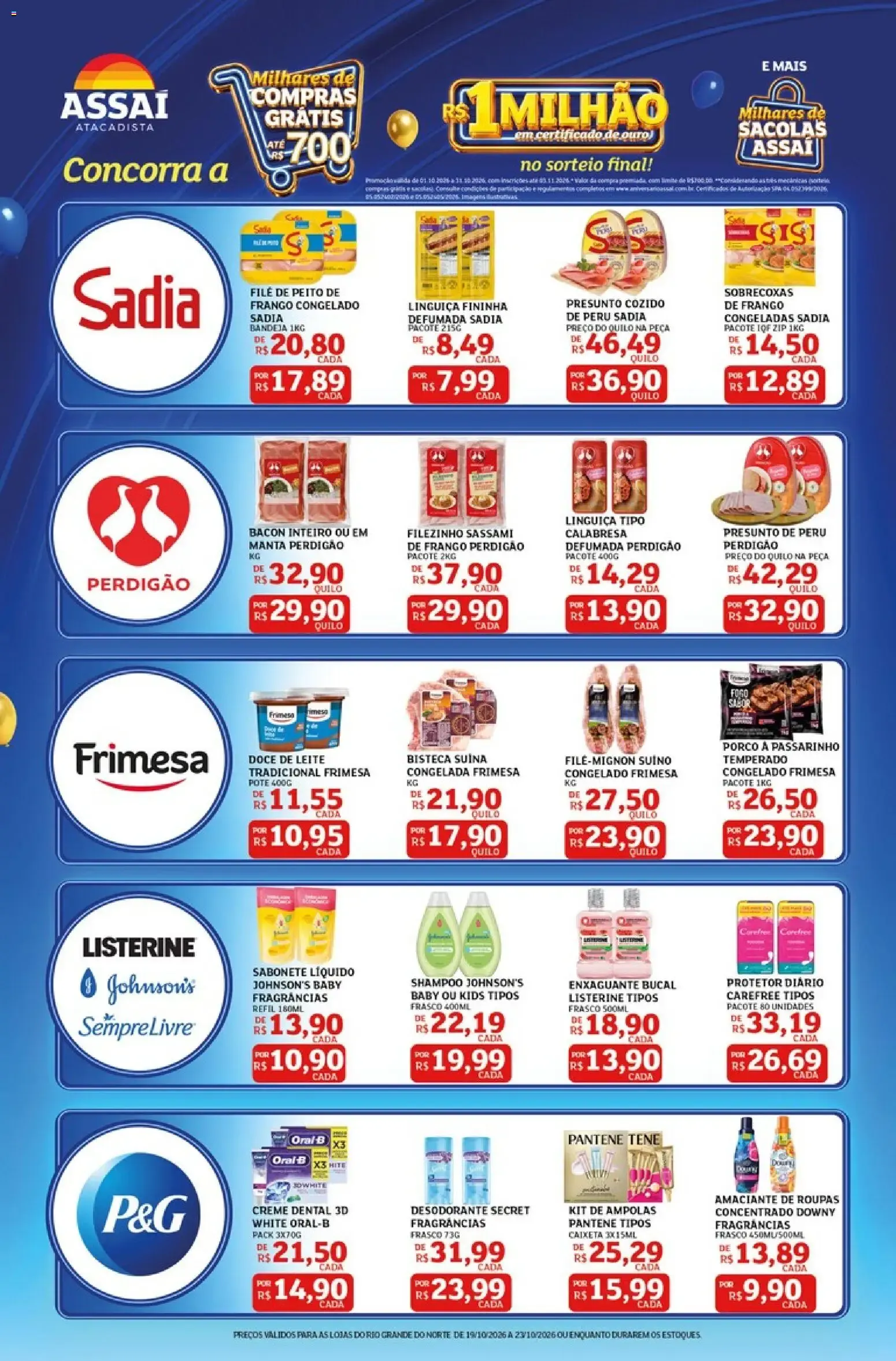 Encarte de Assaí Atacadista ofertas - RN de 19/10/2026 | Promoções Online 19 de outubro até 23 de outubro 2026 - Pagina 2