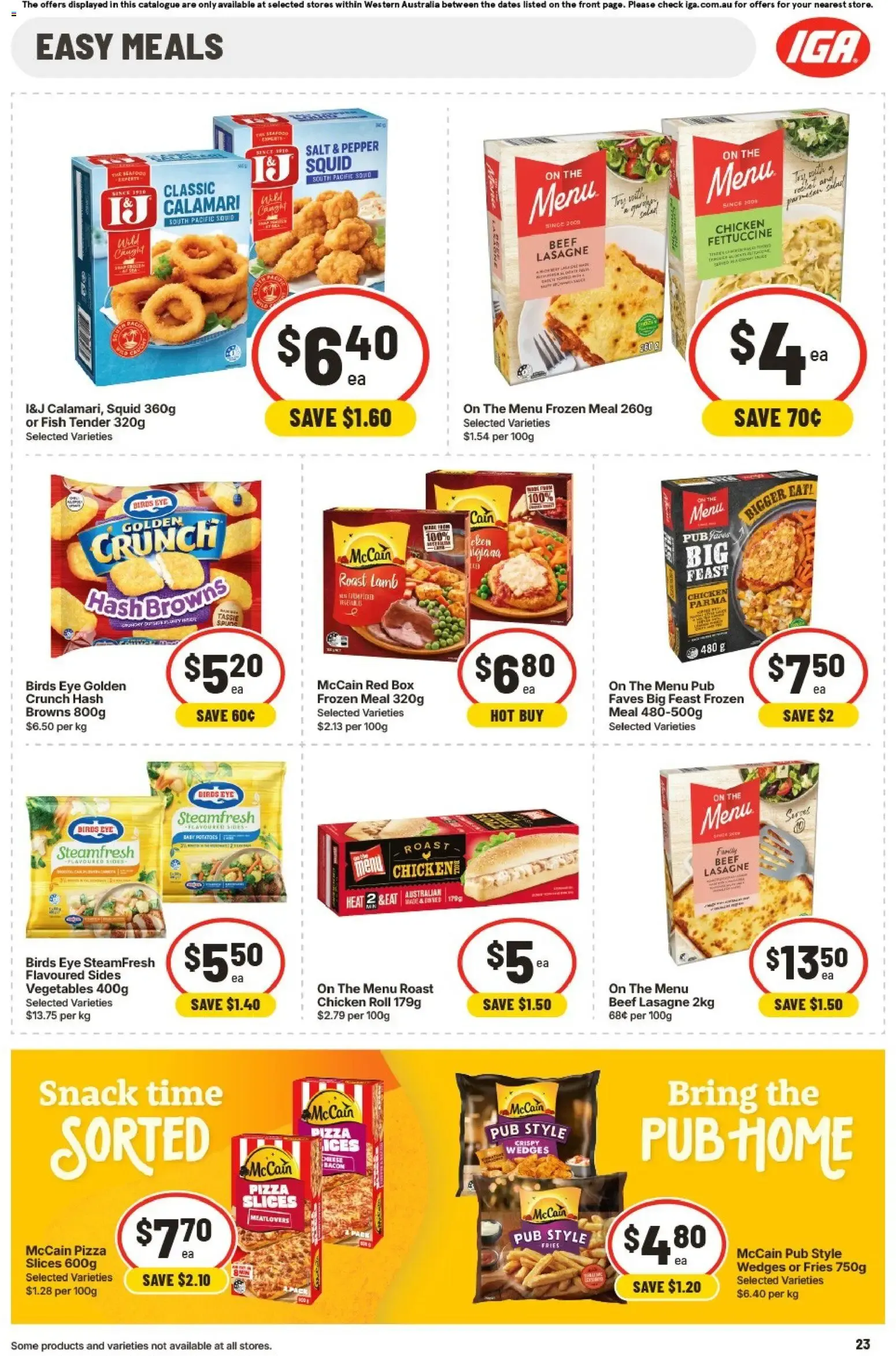 IGA catalogue valid from 28/10/2026 > Online Australia - Catalogue valid from 28 October to 3 November 2026 - page 23