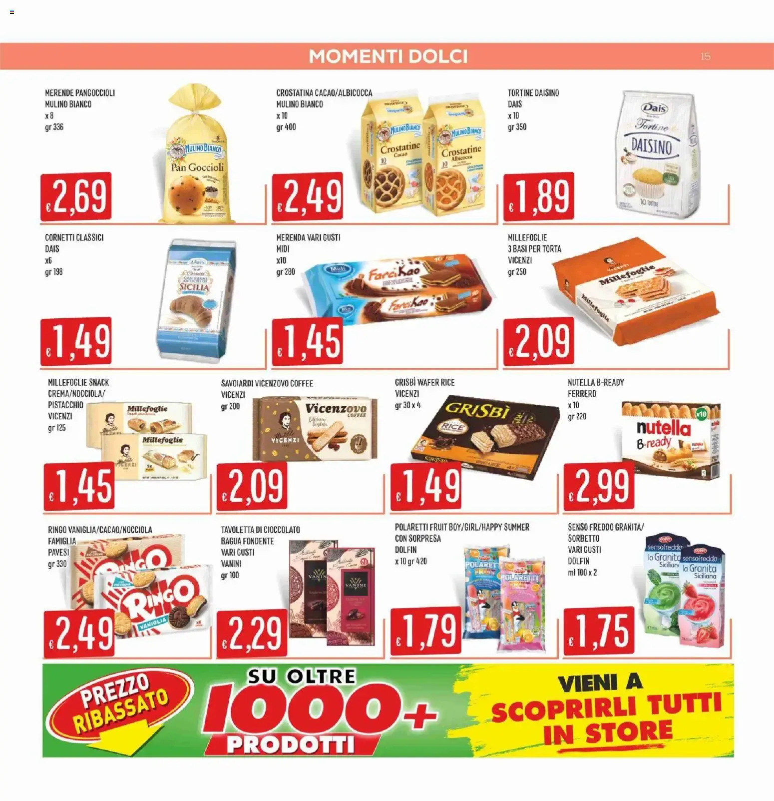Nuovo SISA volantino Mercadò dal 06/08/2026 > offerte anteprima 🛍️ da 6 agosto a 19 agosto di 2026 - Pagina del volantino 15