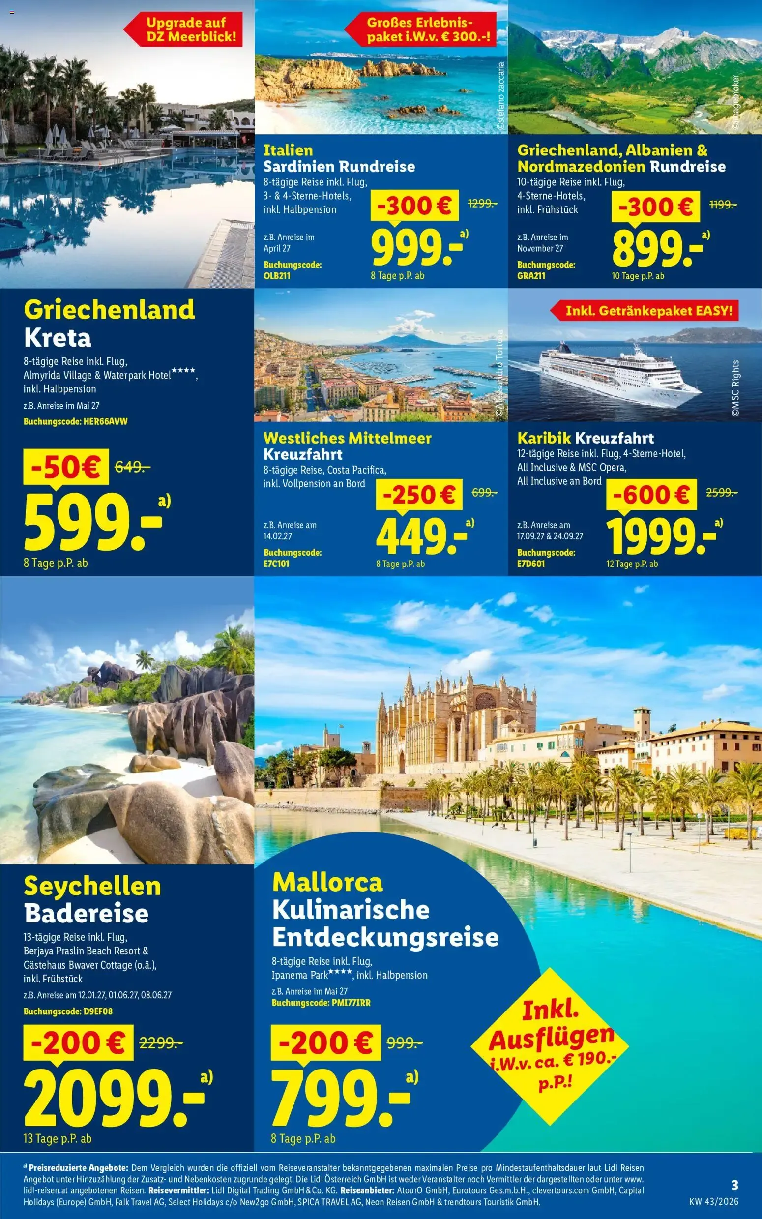 Traumurlaub zum Best-Preis von 19. Oktober bis 13. November 2026 - Flugblätt seite 3