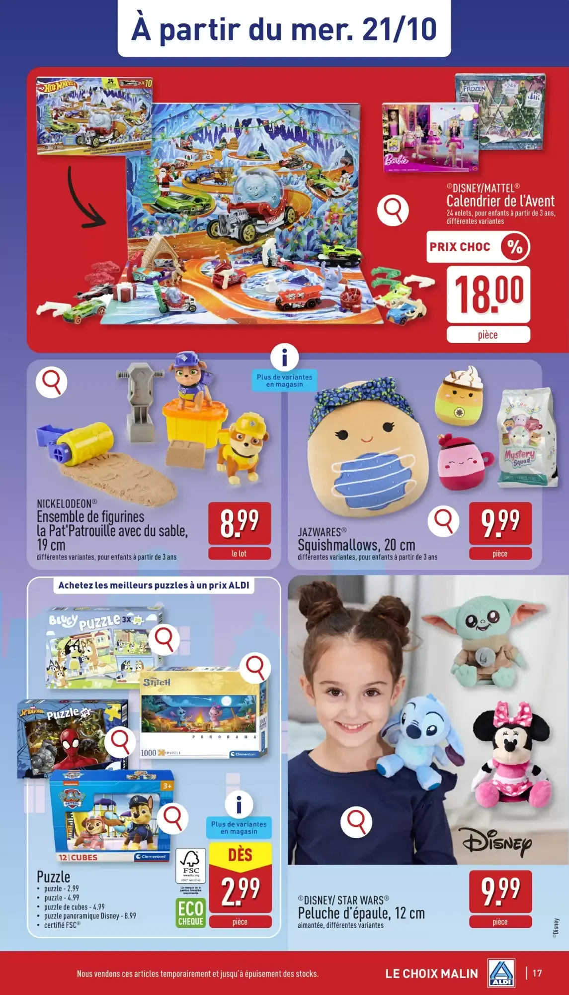 Dépliant ALDI du 19 au 24 Octobre van 19 oktober tot 24 oktober 2026 - folder pagina 17