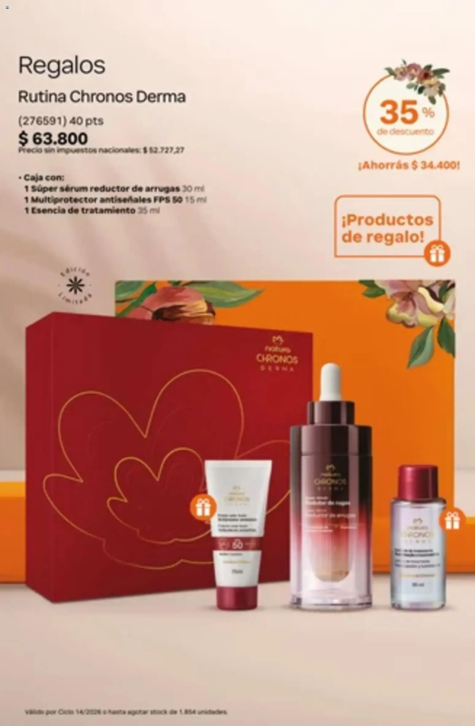 Ofertas de Revista Interactiva Natura Ciclo 14/2026 - Nueva Línea Tododia Cabellos Liso+Liso Frambuesa y Jojoba 1 de octubre al 21 de octubre 2026 - Página 16 del catálogo