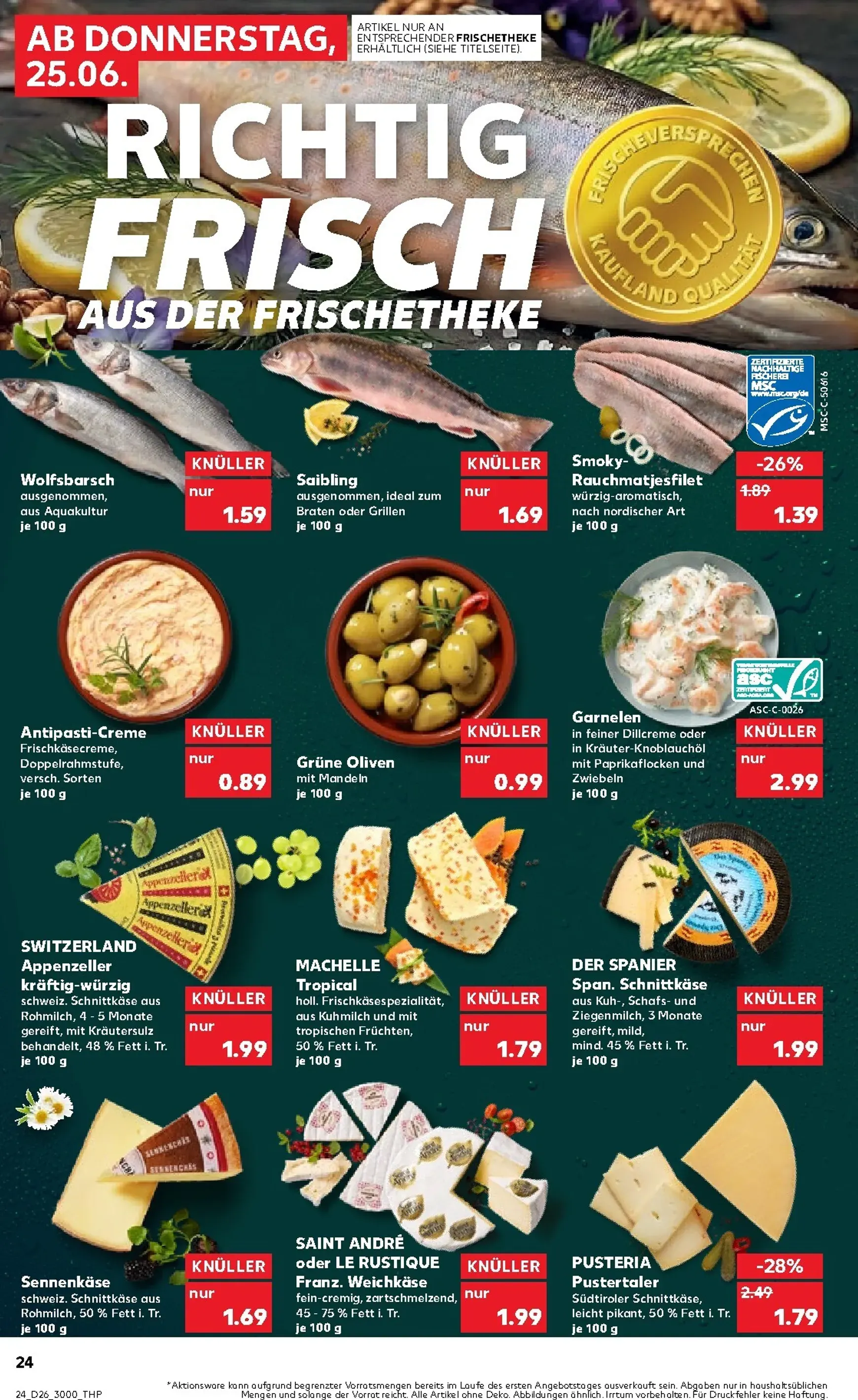 Neuer Kaufland Prospekt – von Donnerstag 25.06.2026 bis Mittwoch 01.07.2026 von 25. Juni bis 1. Juli 2026 - Prospekt seite 25
