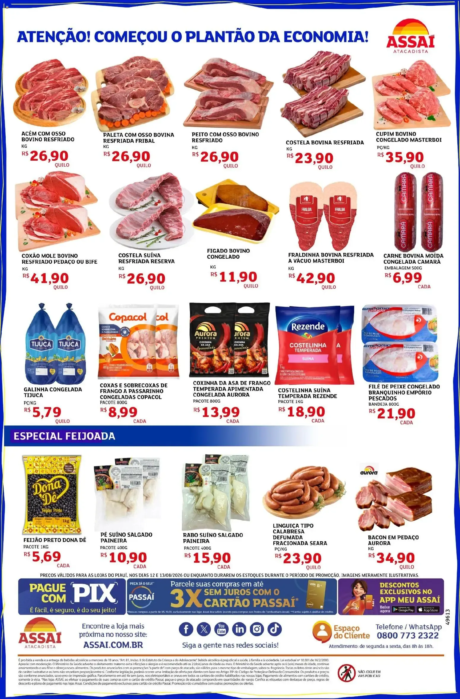 Encarte de Assaí Atacadista ofertas - PI de 12/08/2026 | Promoções Online 12 de agosto até 13 de agosto 2026 - Pagina 2