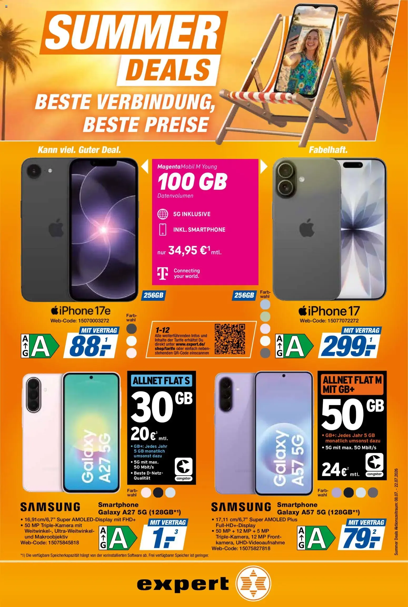 Expert Summer Deals (ab 08.07.2026) zum Blättern