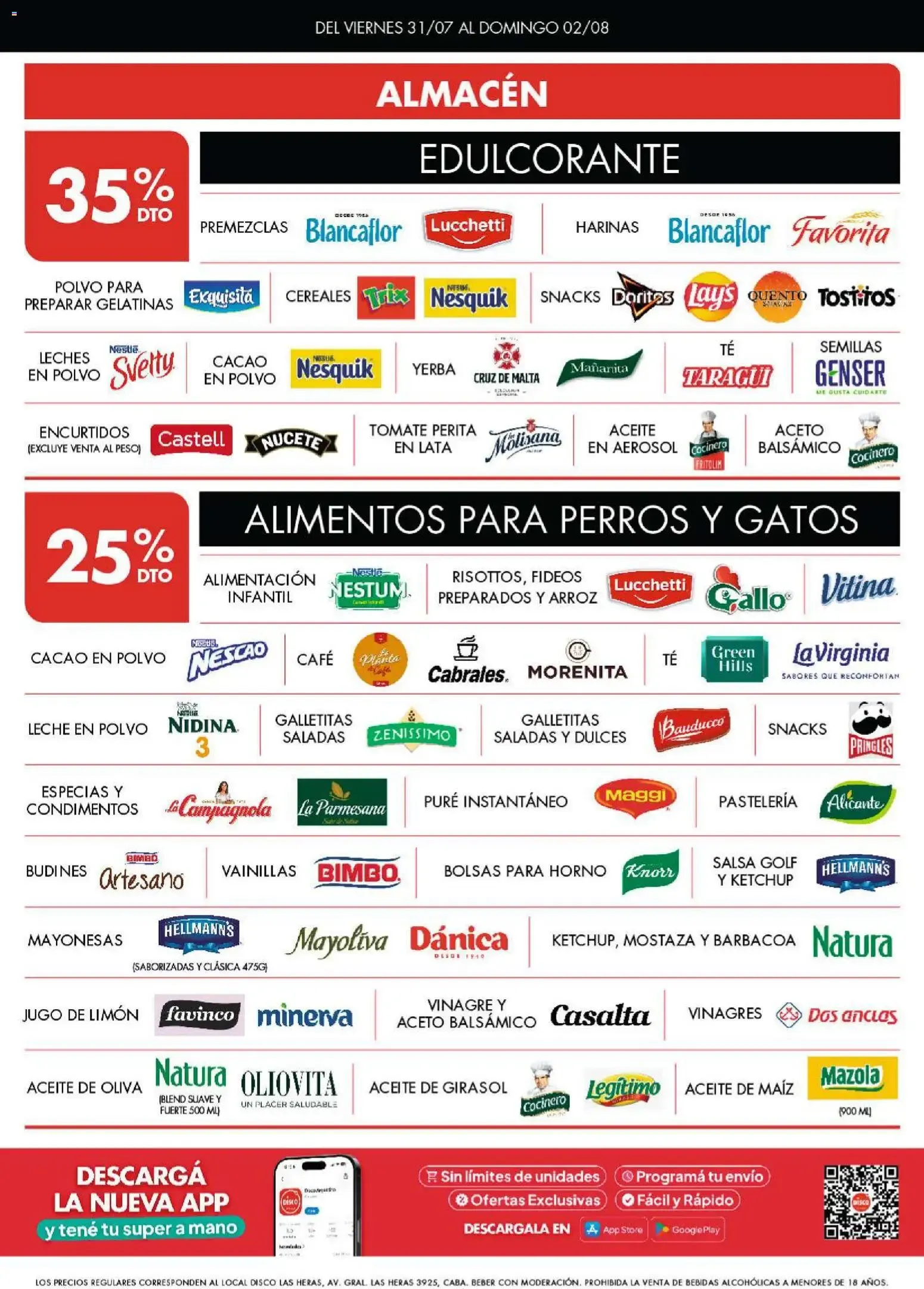 Ofertas de Disco - Ofertas | Córdoba del 30/07/2026 - 02/08/2026 31 de julio al 2 de agosto 2026 - Página 3 del catálogo