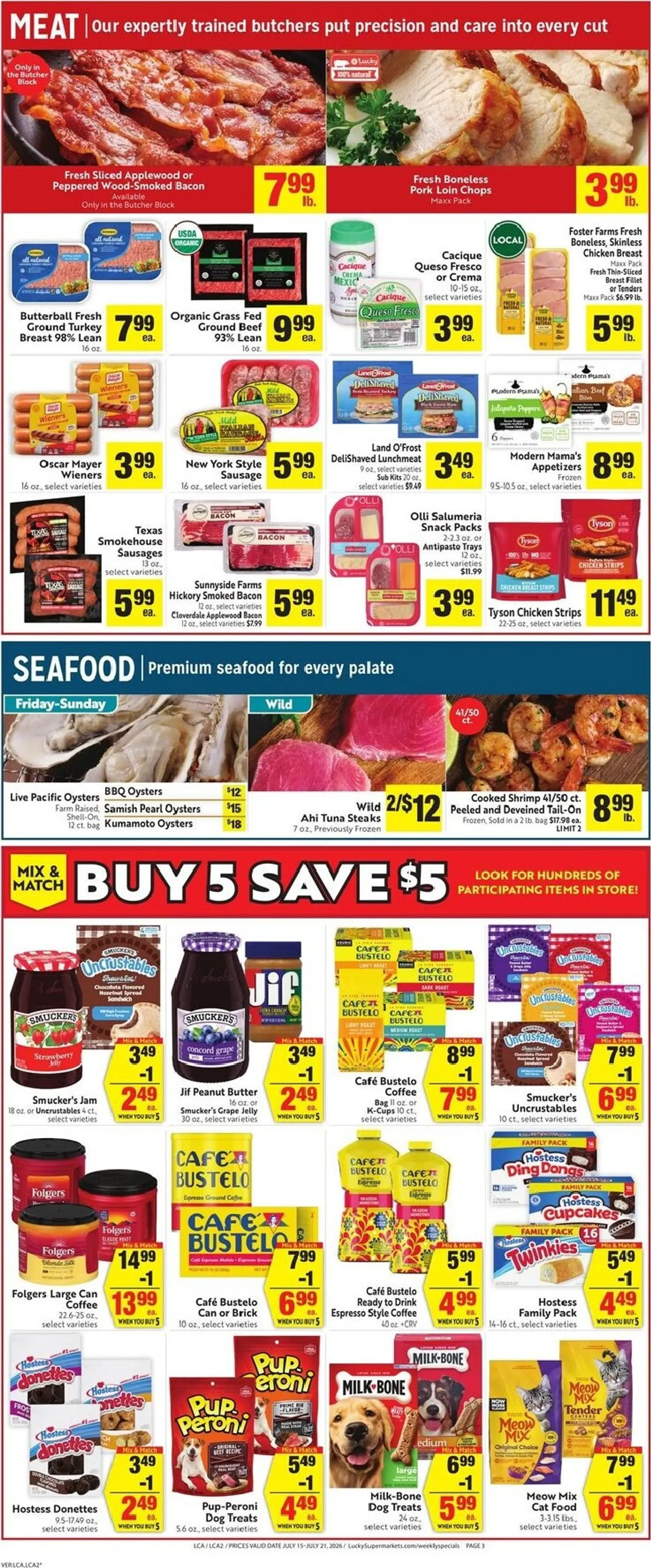 Weekly ad Current Lucky leaflet valid from Wednesday 07/15/2026 to Tuesday 07/21/2026 from July 15 to July 21 2026 - Page 3
