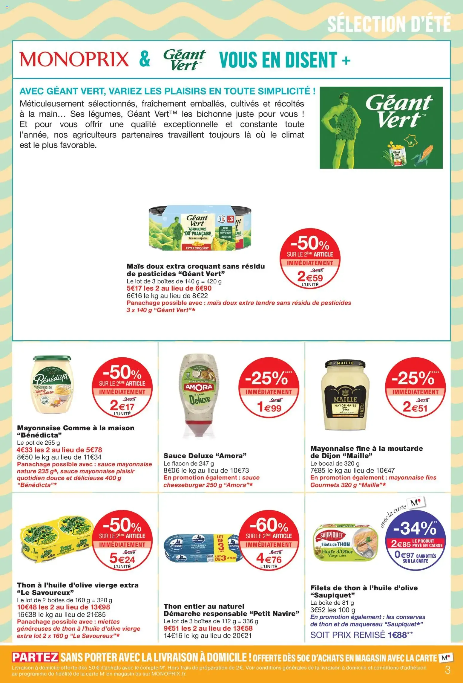Monoprix catalogue à partir du 28/07/2026 - promo en ligne du 28 juillet au 9 août 2026 - Catalogue page 3