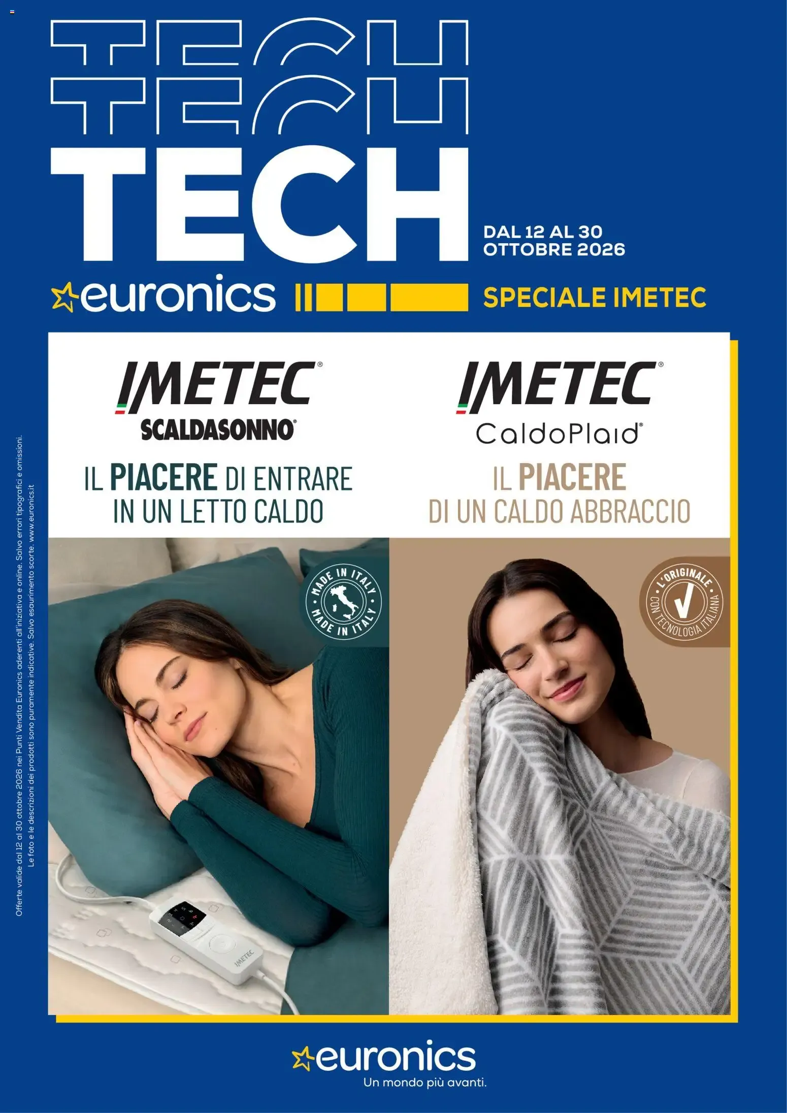 Nuovo Euronics volantino Imetec dal 12/10/2026 > offerte anteprima 🛍️ da 12 ottobre a 30 ottobre di 2026 - Pagina del volantino 1