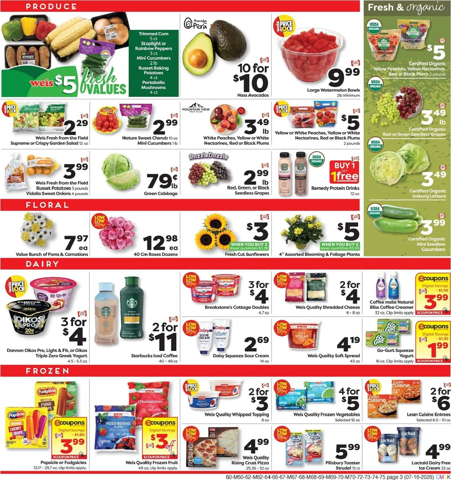 Weekly ad Weis PRICE LOCK - Extended Savings from July 16 to August 12 2026 - Page 6