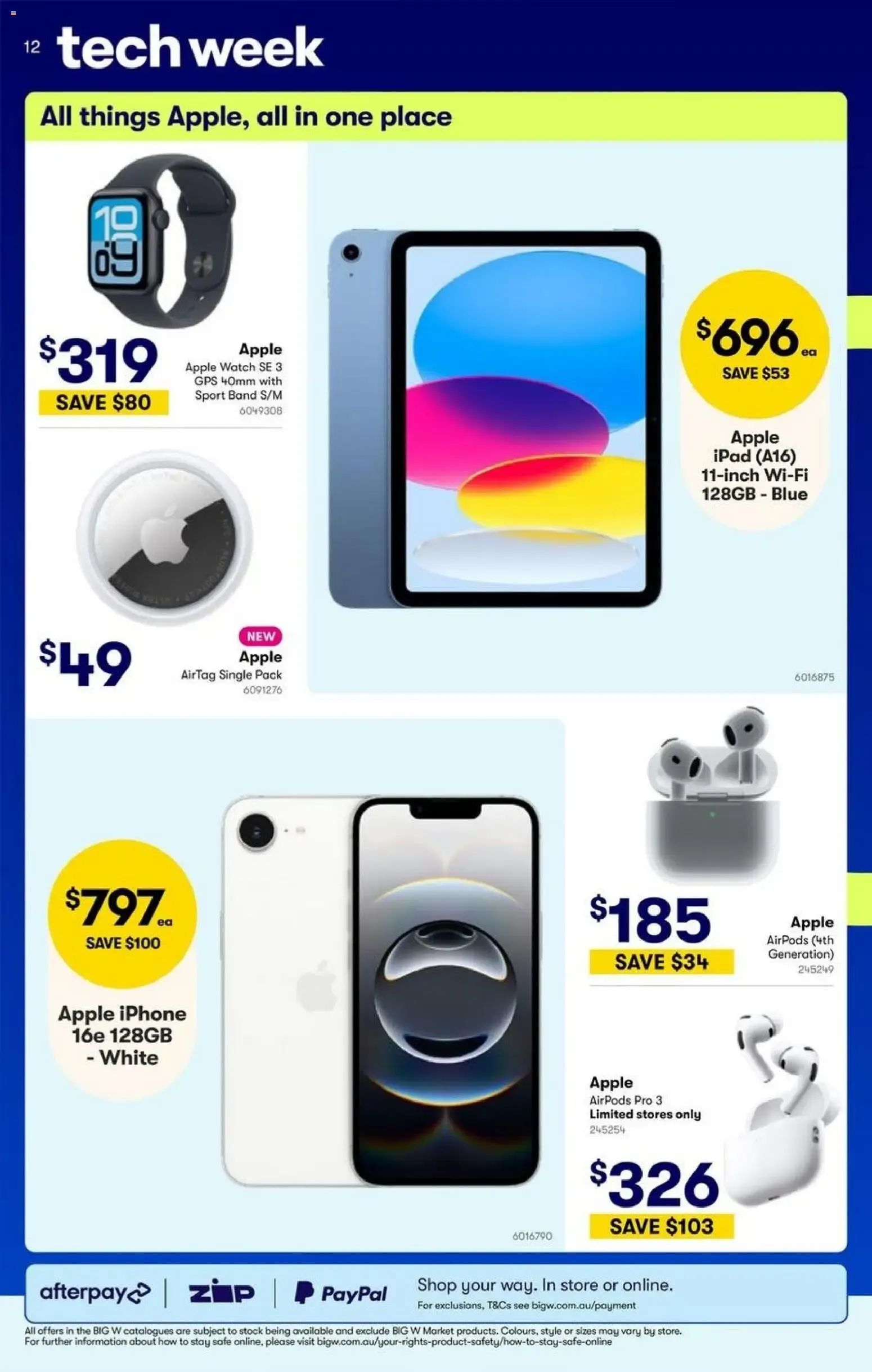 BIGW tech week - Catalogue valid from 1 October to 14 October 2026 - page 12