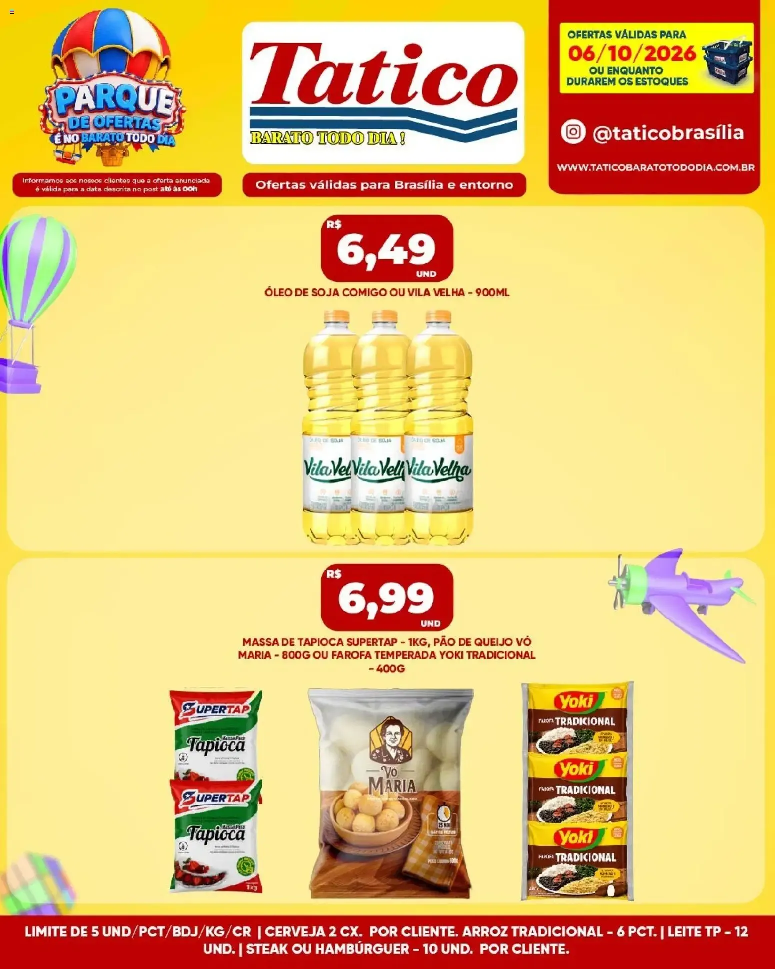 Encarte de Tatico ofertas do Dia de 06/10/2026 | Promoções Online 6 de outubro até 6 de outubro 2026 - Pagina 6