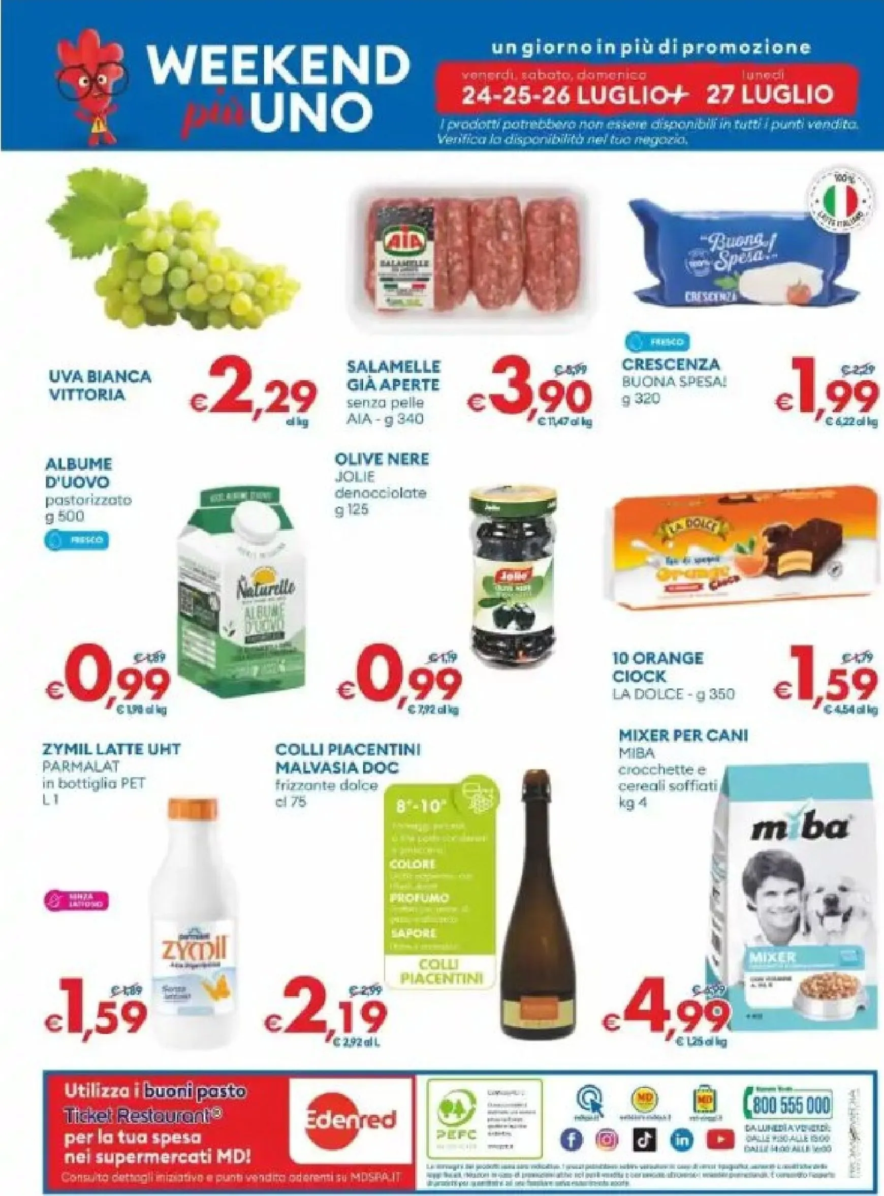 Volantino attuale di MD valido dal martedì 14/07/2026 al domenica 26/07/2026 da 14 luglio a 26 luglio di 2026 - Pagina del volantino 32
