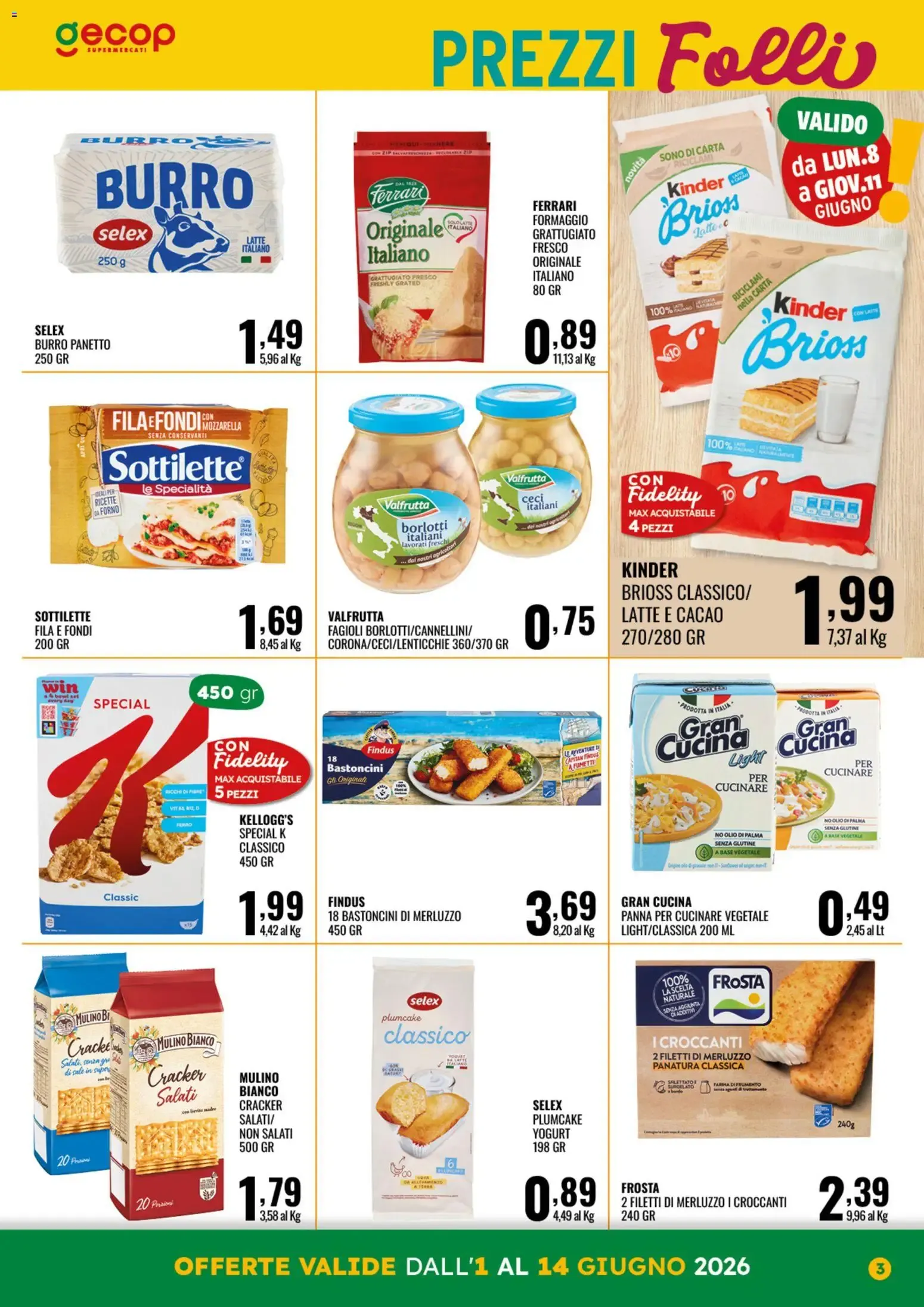 Nuovo GECOP volantino dal 01/06/2026 > offerte anteprima 🛍️ da 1 giugno a 14 giugno di 2026 - Pagina del volantino 3