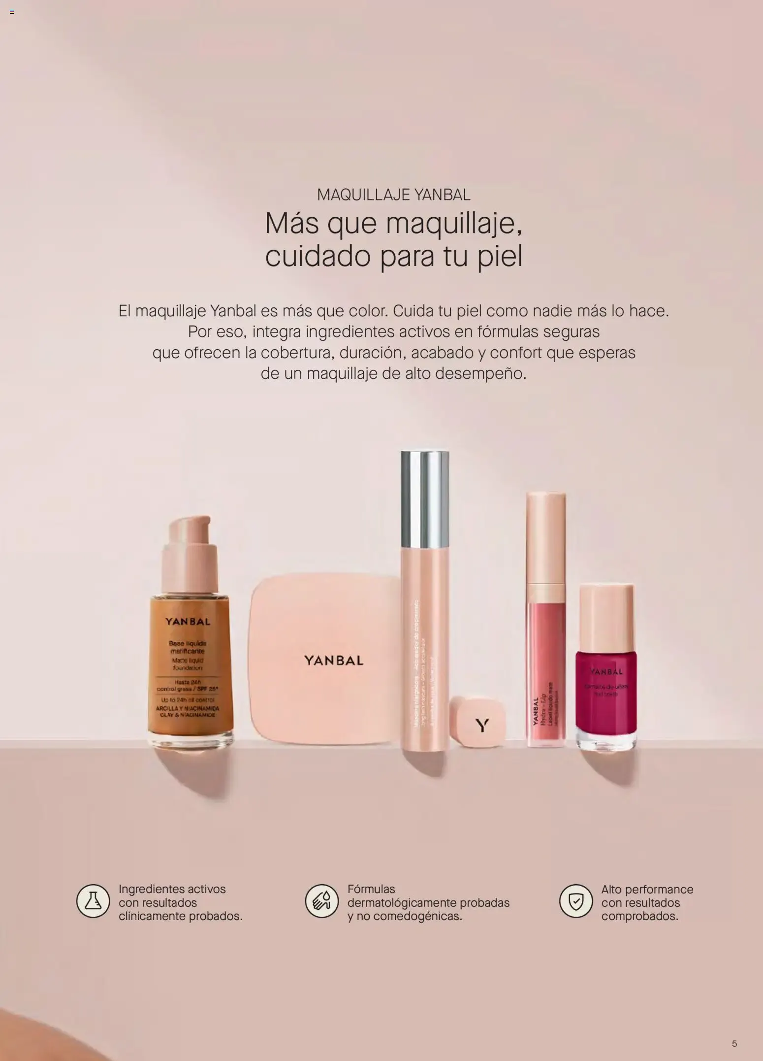 Catalogo de Yanbal - Maquillaje y Cuidado para tu Piel 12 de septiembre al 9 de octubre 2026 - Pag 5