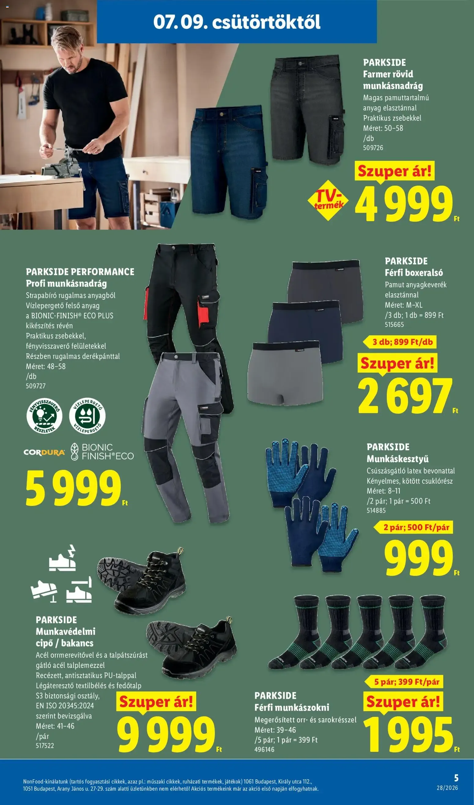 Katalógus Lidl Nonfood kínálatunk - 2026.07.09. -tól/töl > akció, lapozható szórólap 🛍️ július 9.-tól július 15.-ig 2026. - Oldal 5