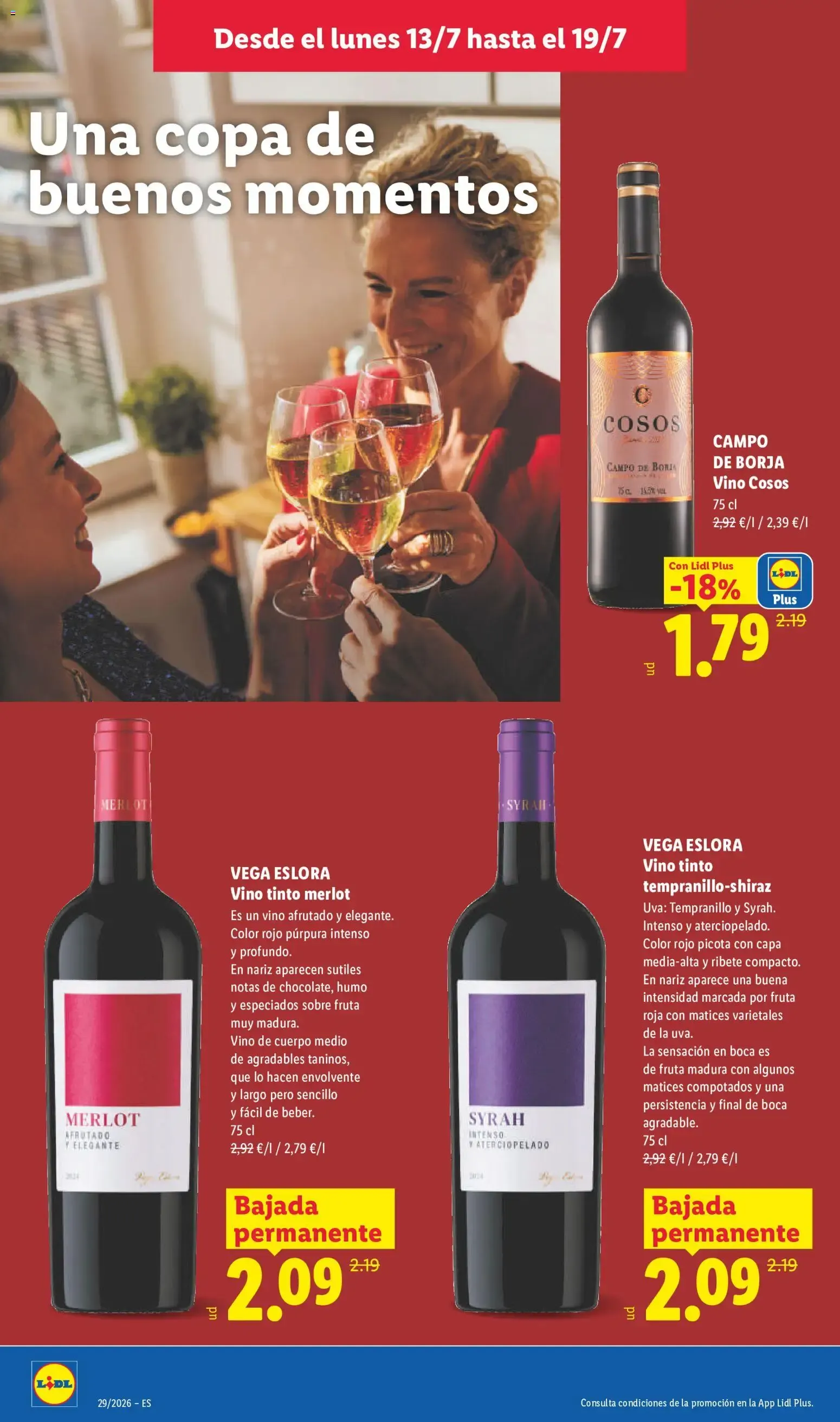 Catálogo de Lidl folleto del 13/07/2026 | Ofertas 13 de julio al 19 de julio 2026 - Página 34