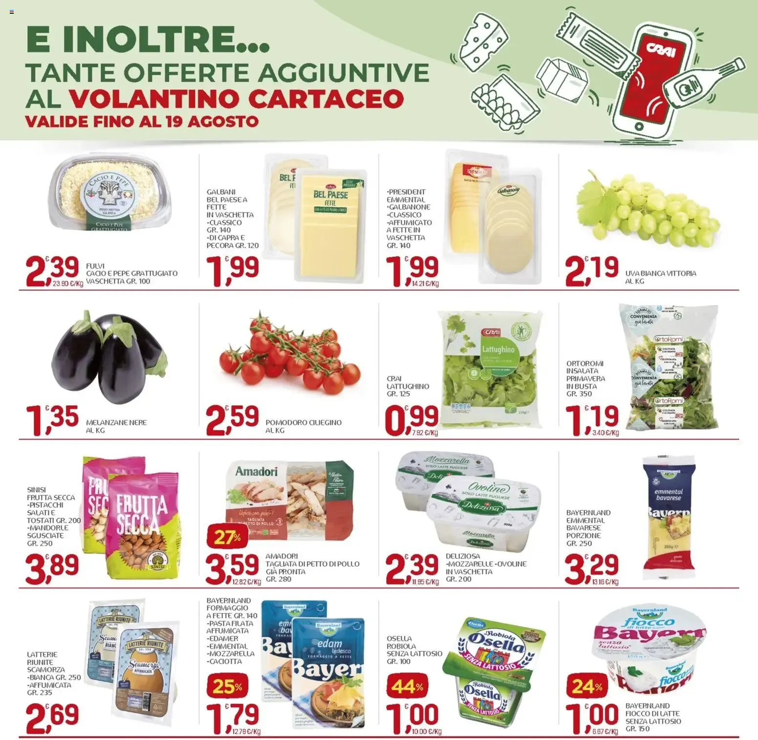Nuovo CRAI volantino Offerte bollenti dal 06/08/2026 > offerte anteprima 🛍️ da 6 agosto a 16 agosto di 2026 - Pagina del volantino 11