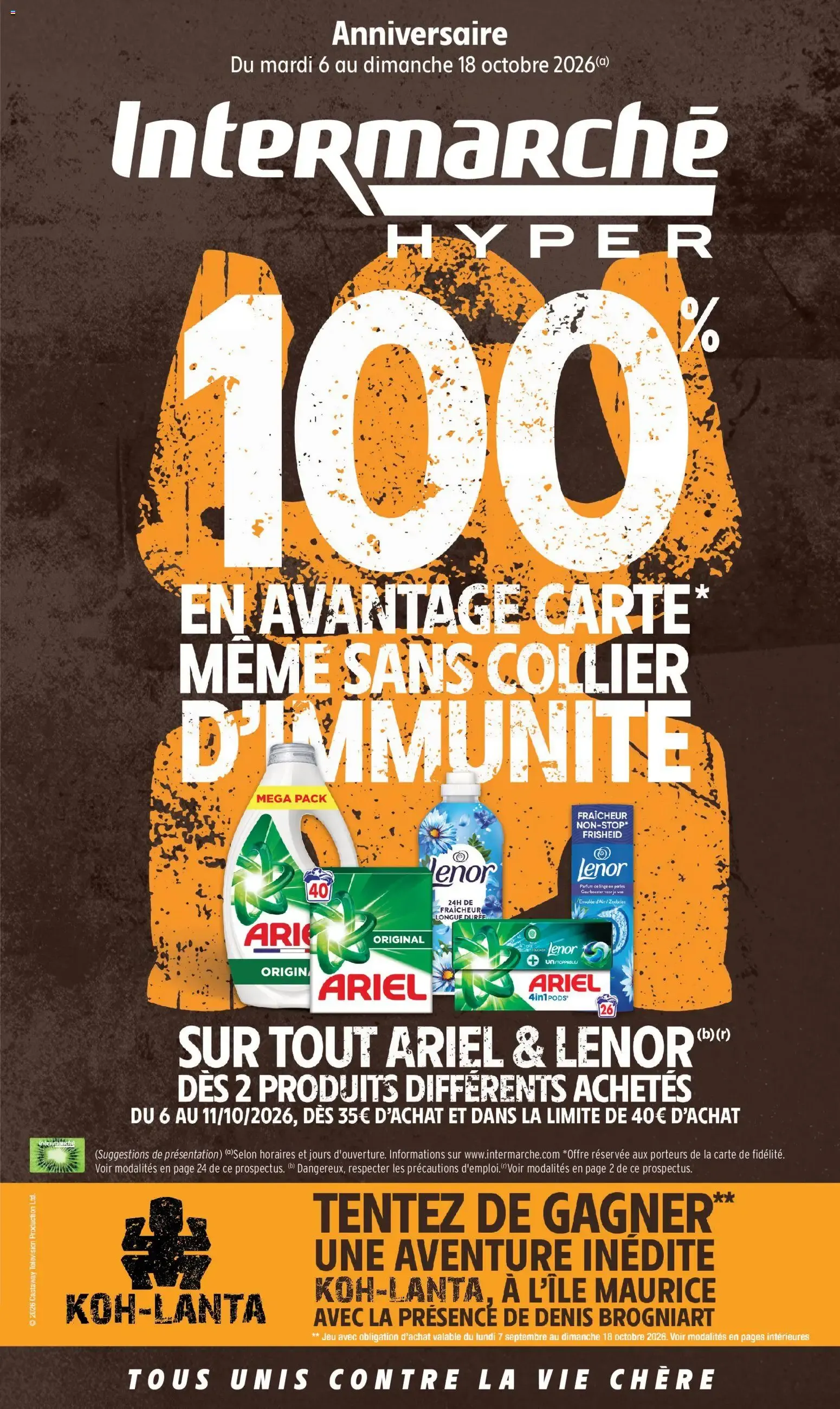 Anniversaire Intermarché HYPER du 6 octobre au 18 octobre 2026 - Catalogue page 1