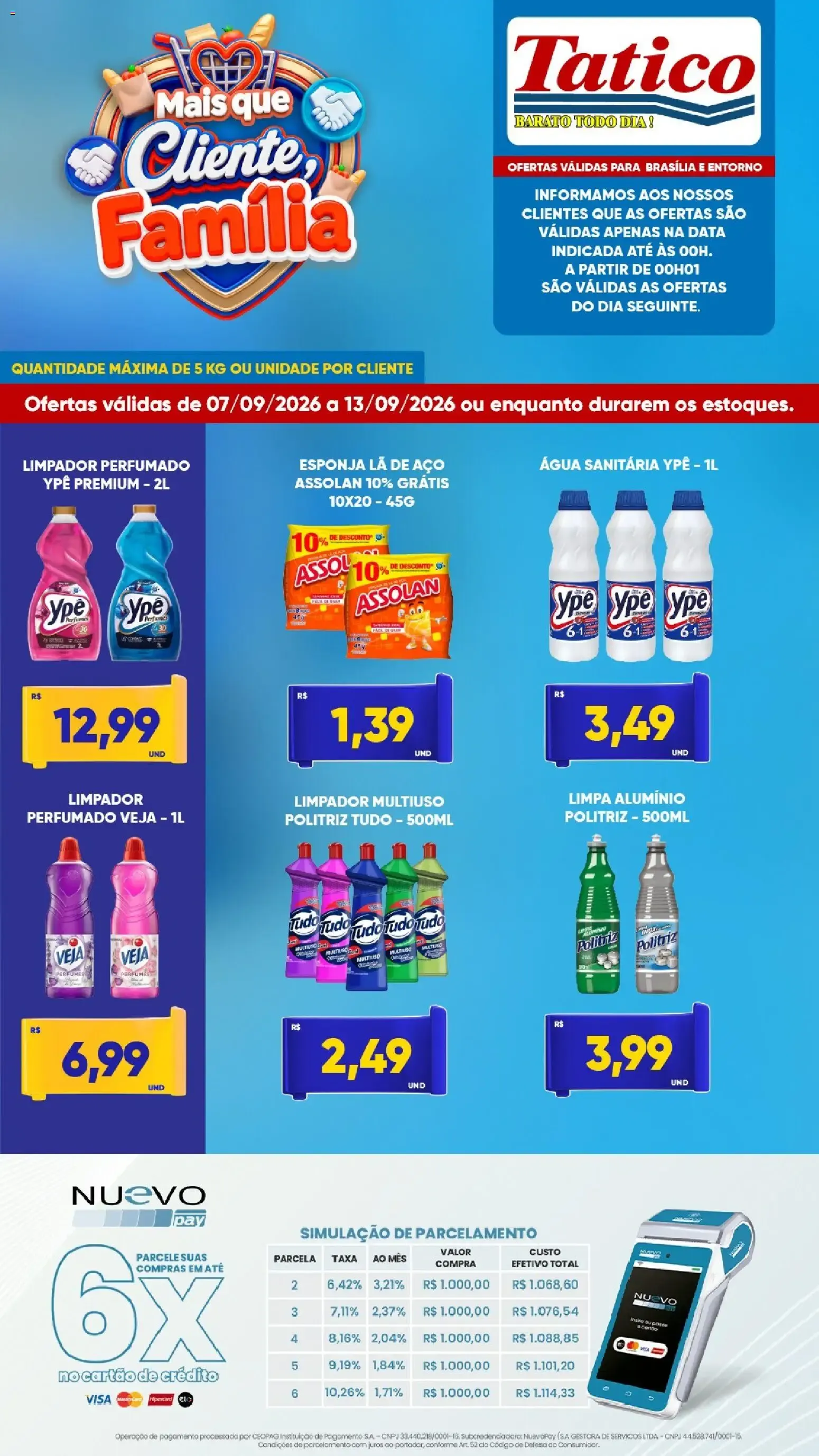 Encarte de Tatico - Ofertas da semana de 07/09/2026 | Promoções Online 7 de setembro até 13 de setembro 2026 - Pagina 8