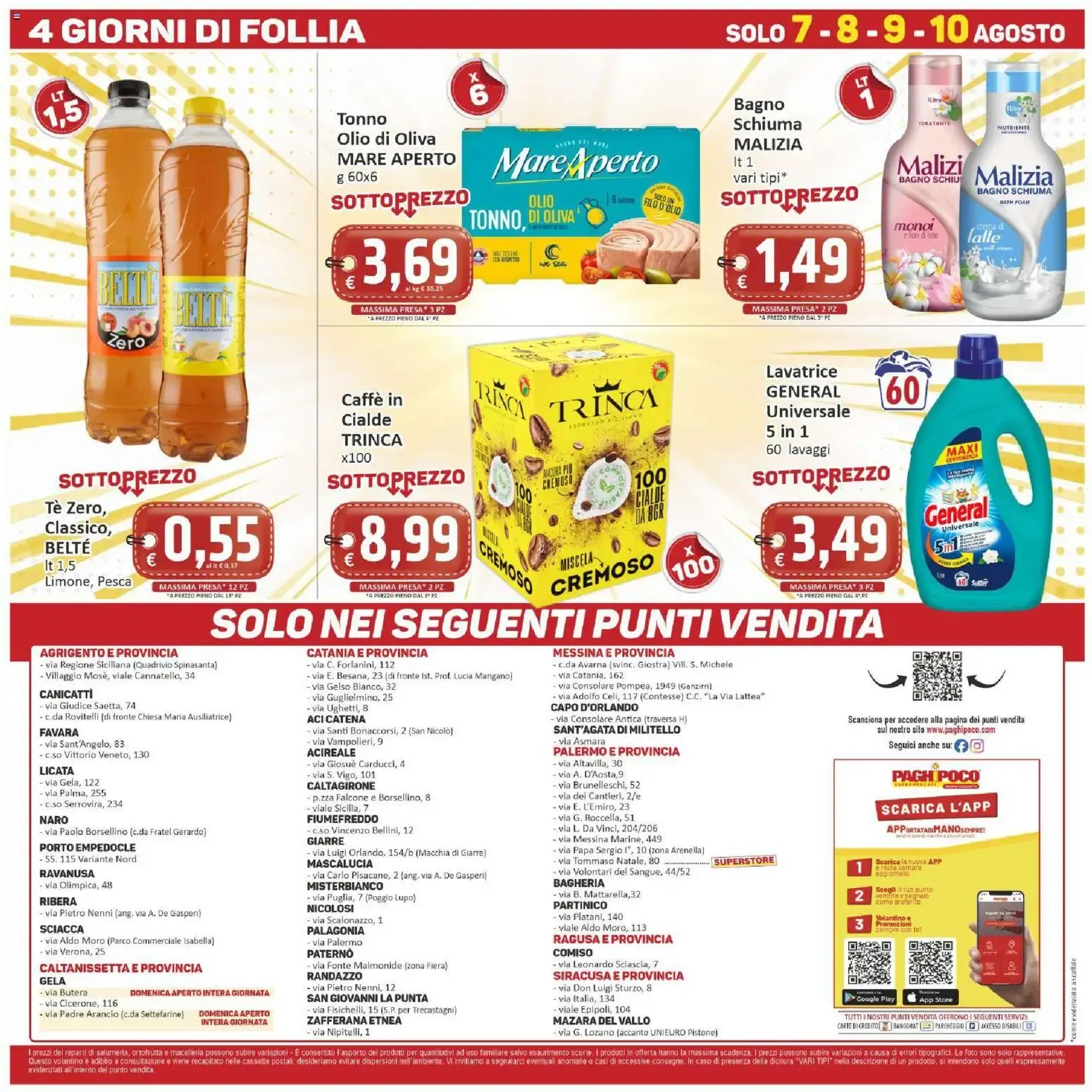 Nuovo Paghi Poco volantino dal 31/07/2026 > offerte anteprima 🛍️ da 31 luglio a 10 agosto di 2026 - Pagina del volantino 20