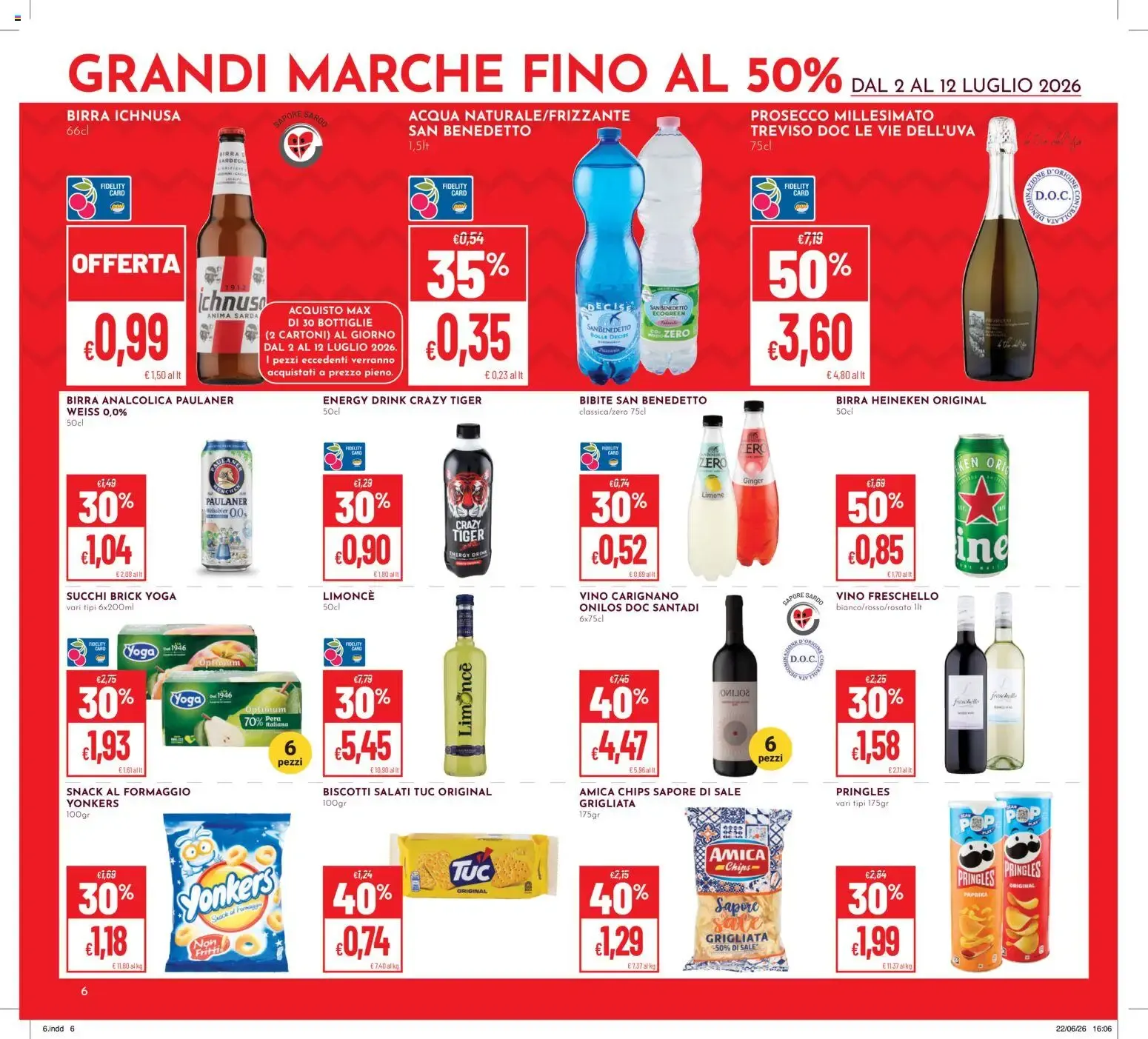 Iper Pan & Superpan: Grandi Marche fino al 50% da 2 luglio a 12 luglio di 2026 - Pagina del volantino 6