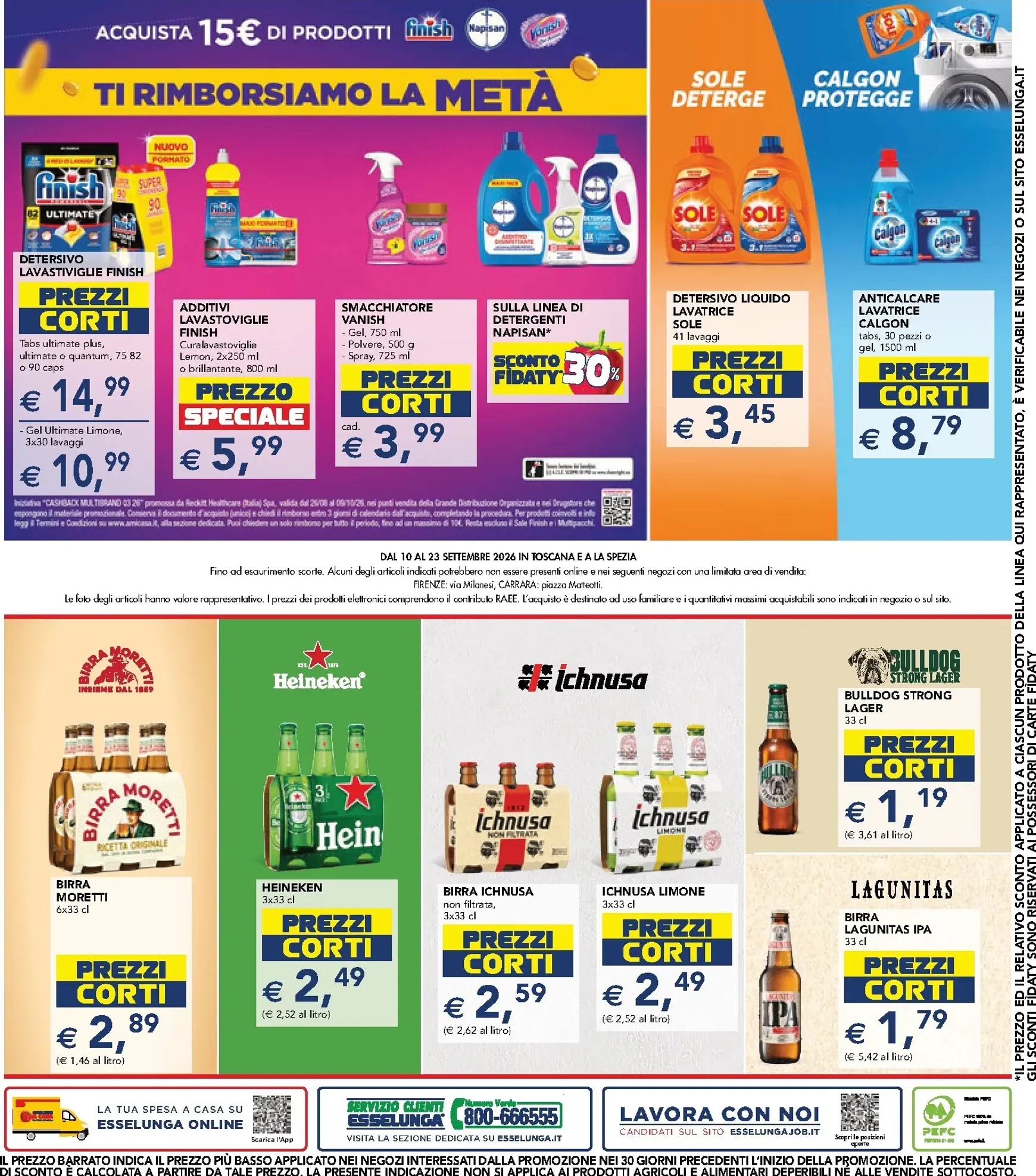 Un carico di offerte imperdibili. Esselunga. da 10 settembre a 23 settembre di 2026 - Pagina del volantino 23