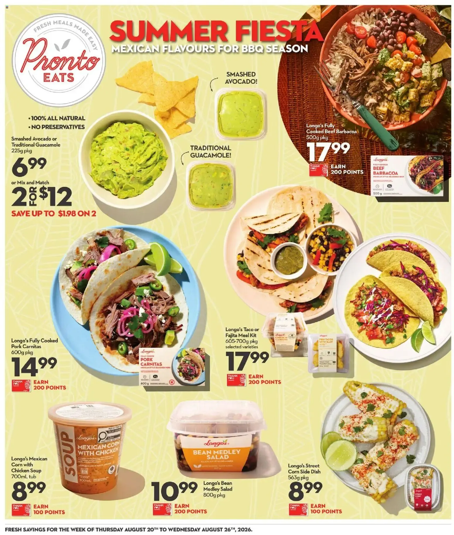 Longo's weekly flyer / circulaire from Aug 20, 2026 > weekly specials & deals from August 20 to August 26 2026 - flyer page 18