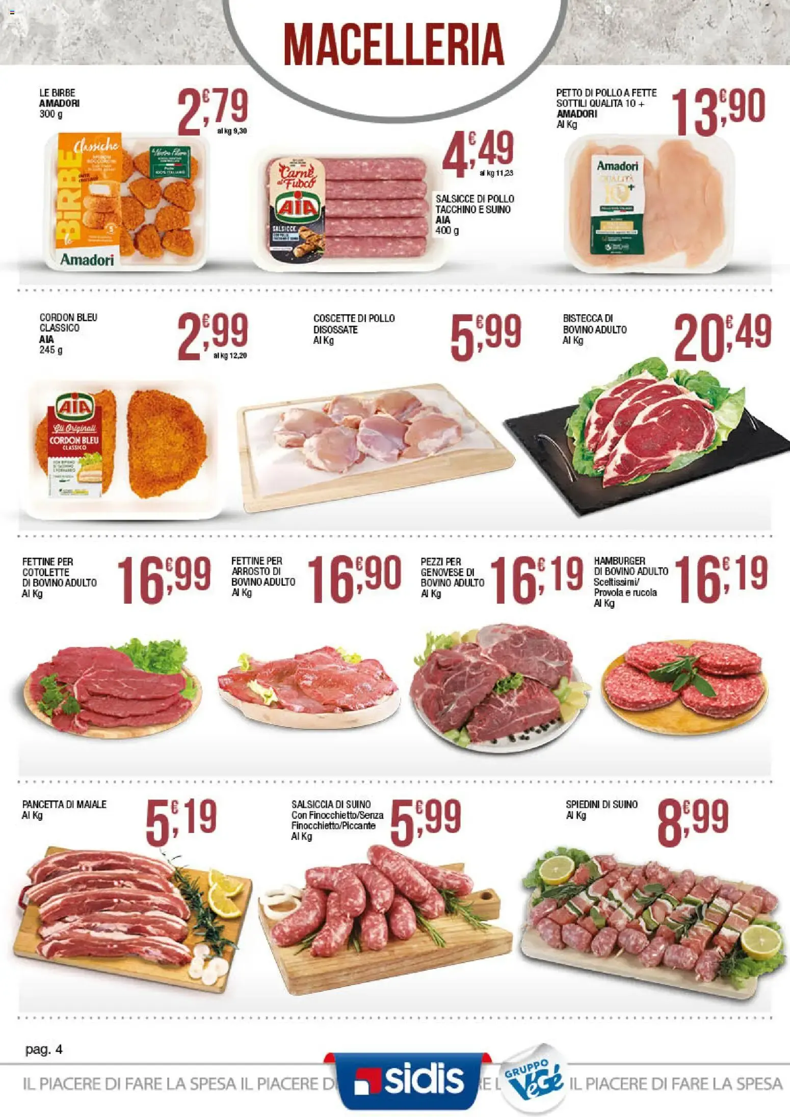 Sidis volantino dal 10/08/2026 - online Offerte da 10 agosto a 22 agosto di 2026 - Pagina del volantino 4