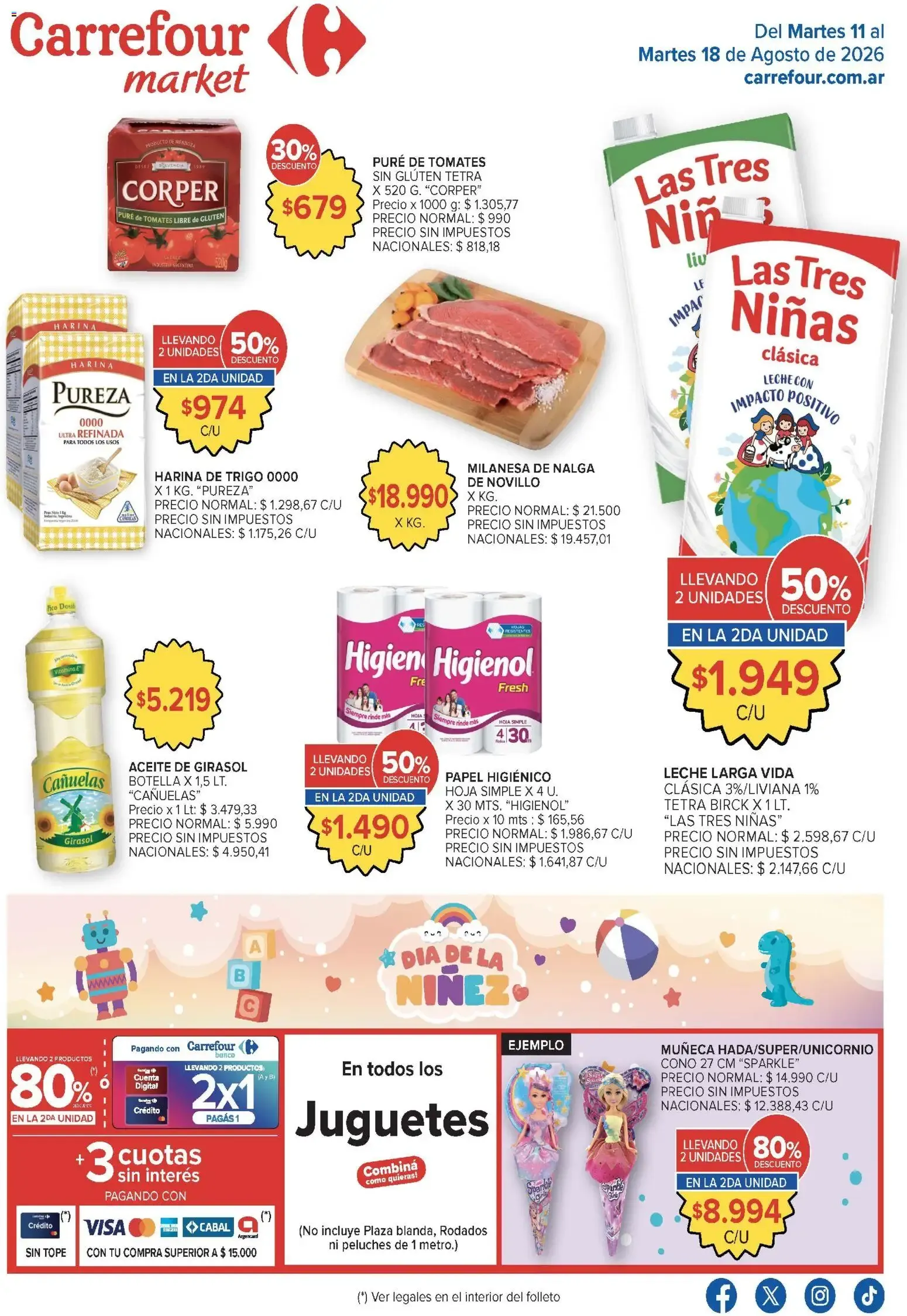 Ofertas de Carrefour ofertas || del 11/08/2026 - 18/08/2026 || Promociones 11 de agosto al 18 de agosto 2026 - Página 36 del catálogo