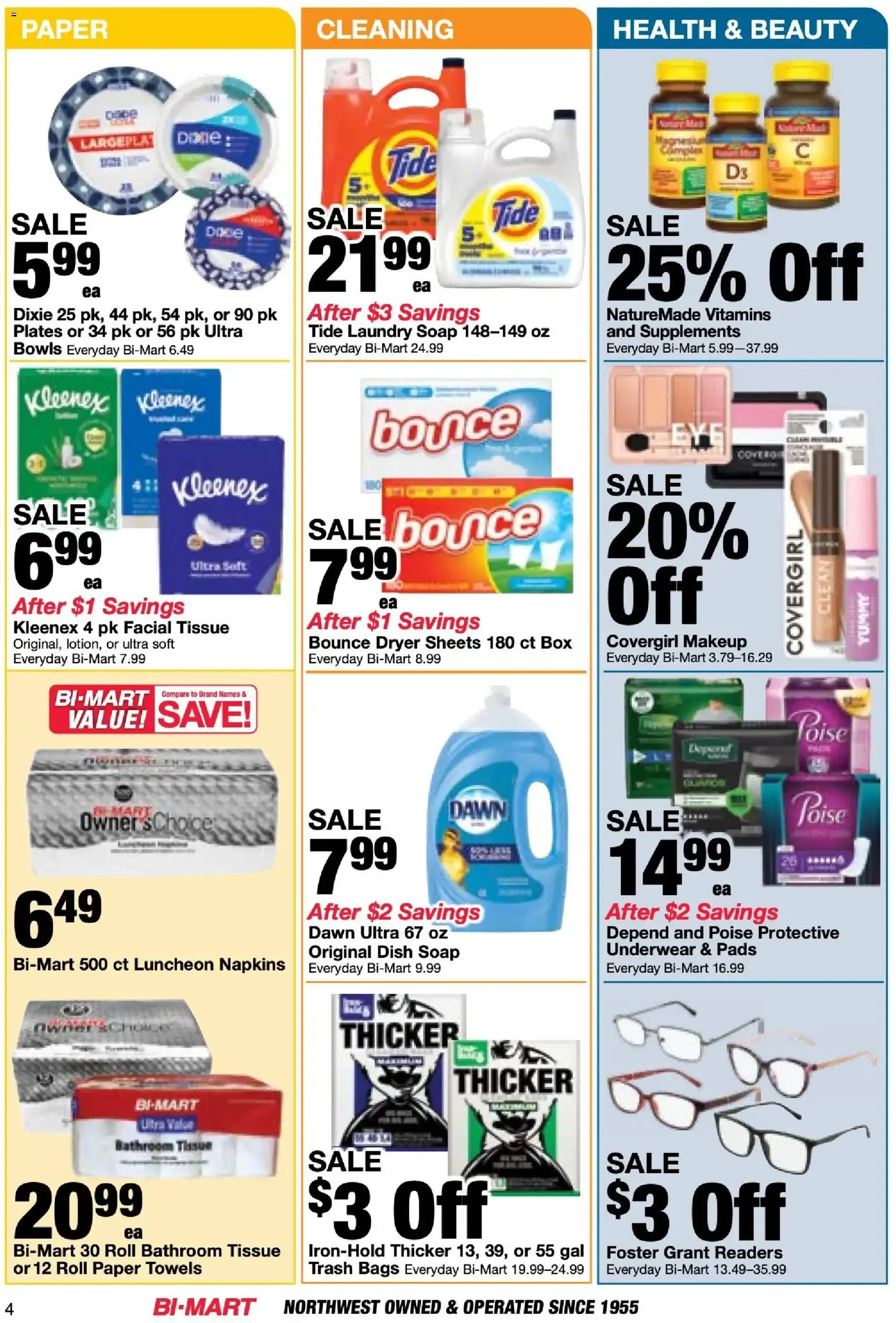 Weekly ad Bi-Mart Weekly Ad from 09/15/2026 - Flyer from September 15 to September 28 2026 - Page 4