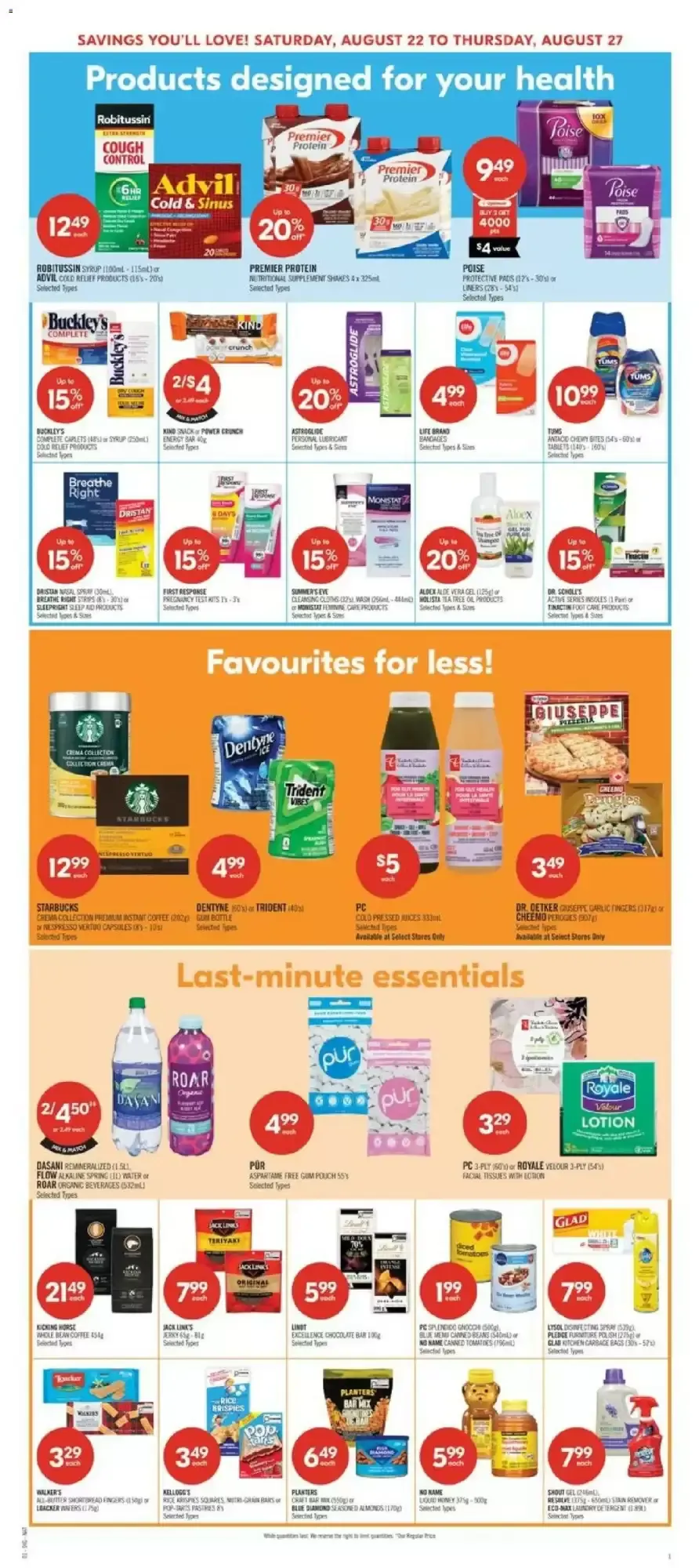 Shoppers Drug Mart flyer week 34 from August 21 to August 27 2026 - flyer page 15