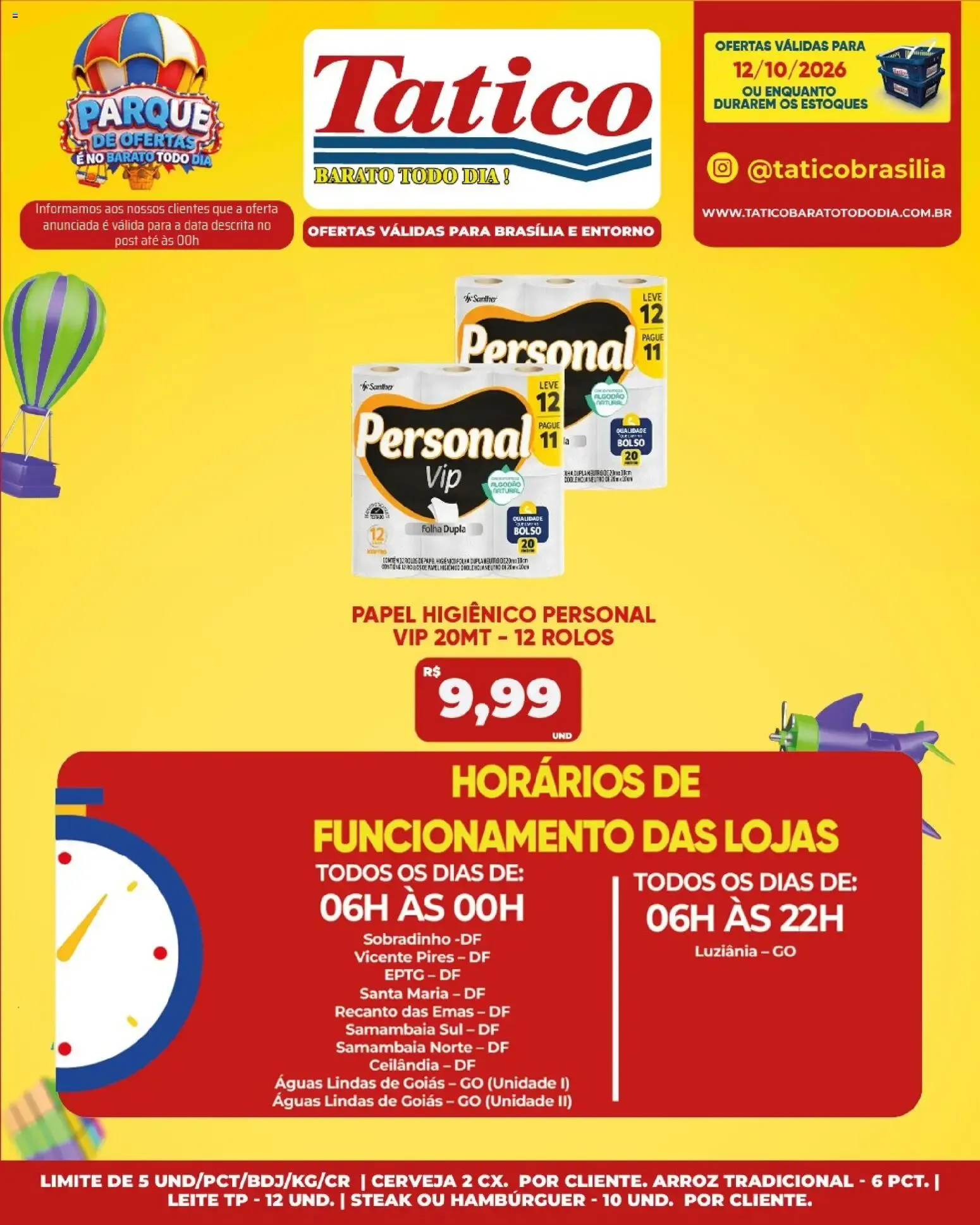 Encarte de Tatico ofertas do Dia de 12/10/2026 | Promoções Online 12 de outubro até 12 de outubro 2026 - Pagina 18