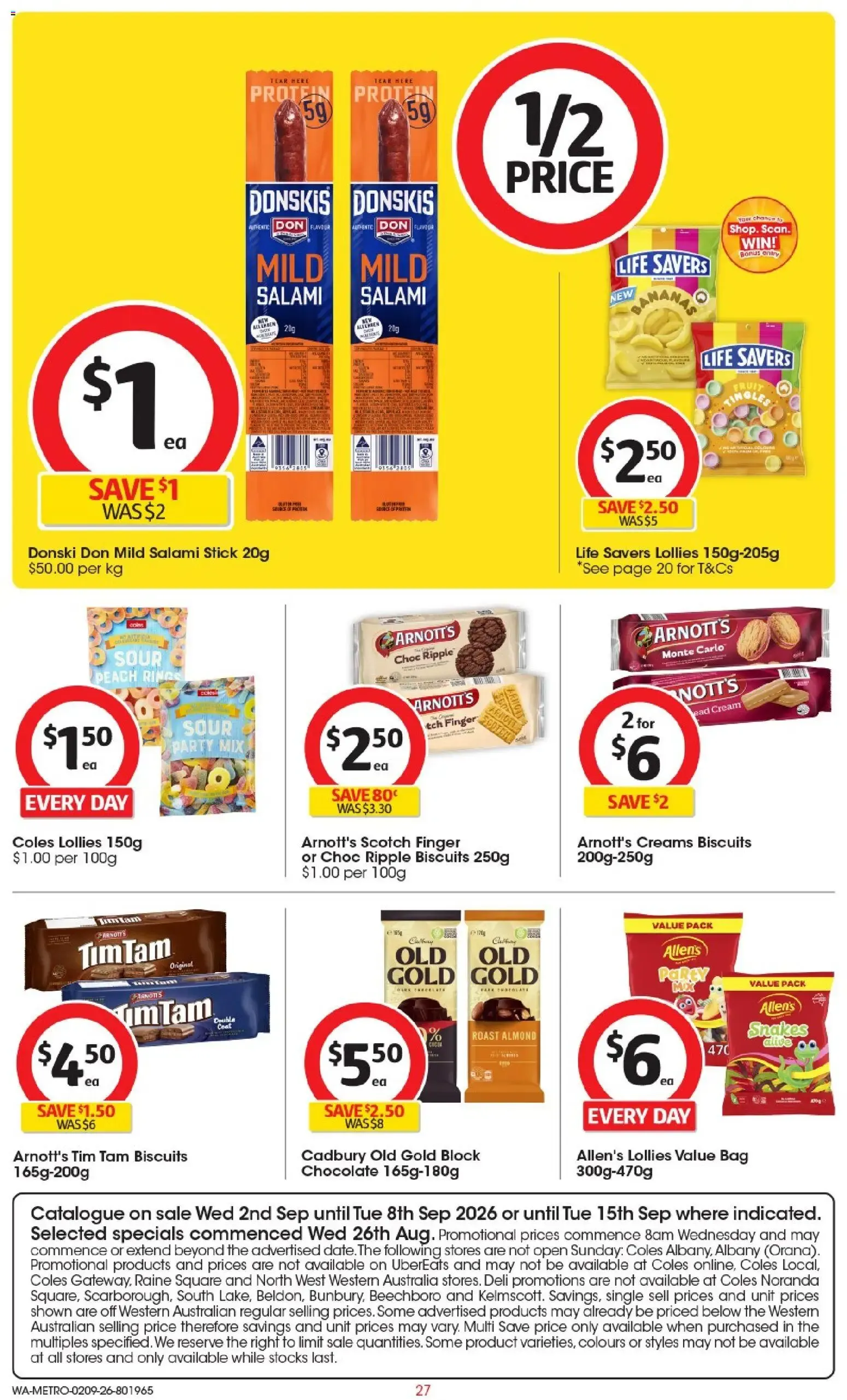 Coles Catalogue Contents - Catalogue valid from 2 September to 8 September 2026 - page 28