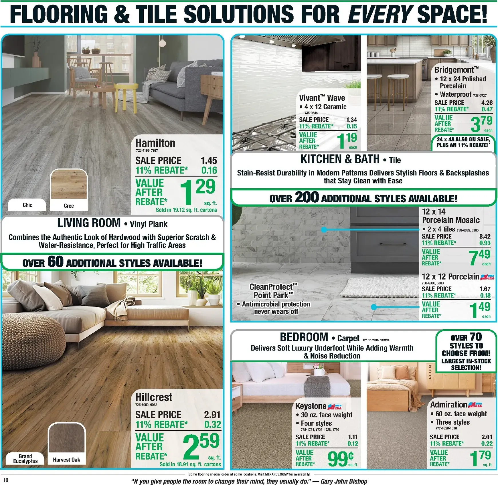 Weekly ad 11% Rebate on Everything! from September 10 to September 20 2026 - Page 15