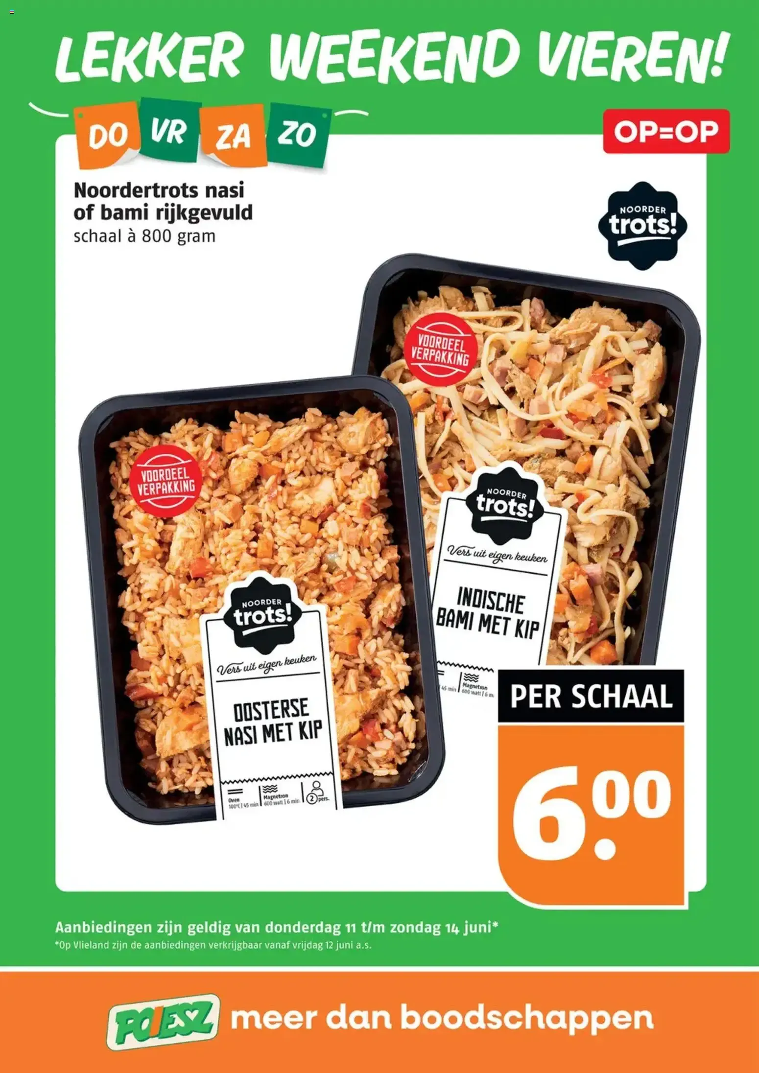 Lekker Weekend Vieren! Verspakket Pasta Bolognese of Nacho's van 11 juni tot 14 juni 2026 - Folder pagina 6