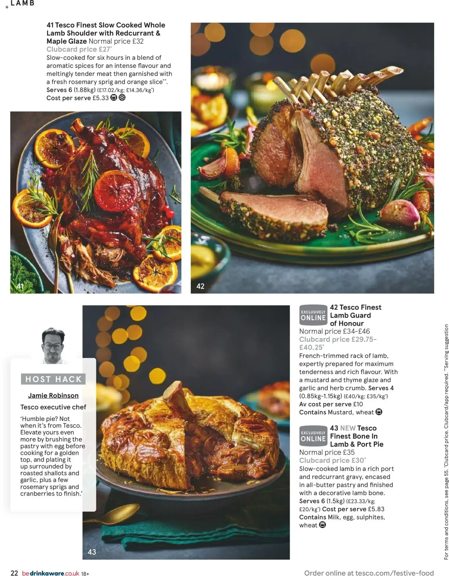 TESCO finest FESTIVE FOOD TO ORDER from 1 October to 31 October 2026 - Catalogue Page 22