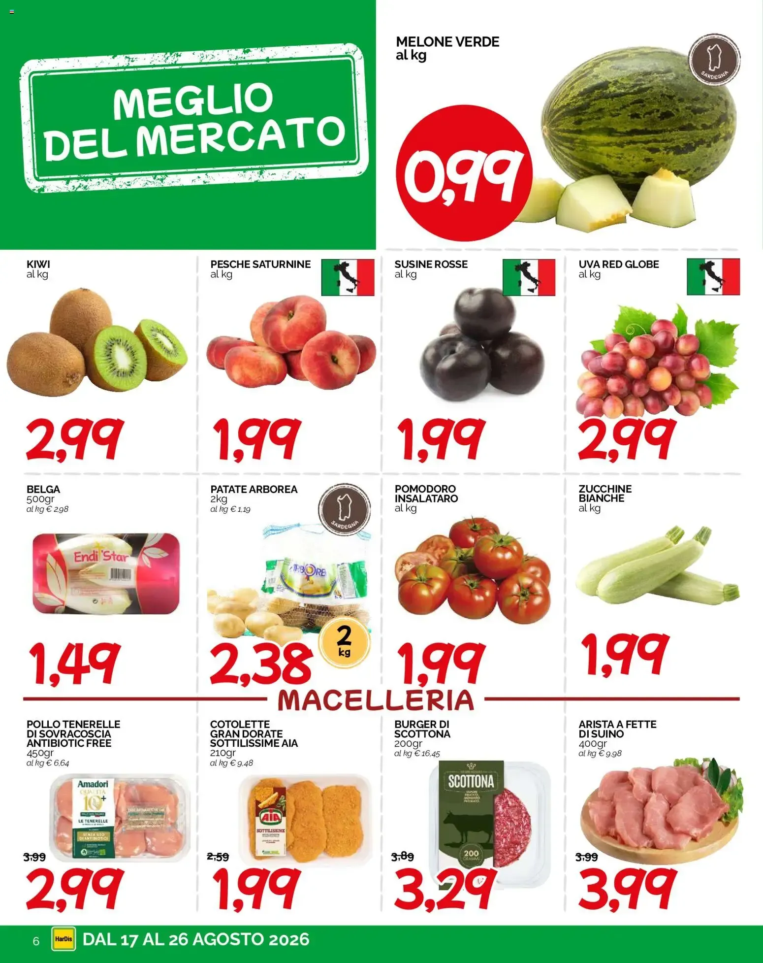 HarDis volantino dal 17/08/2026 - online Offerte da 17 agosto a 26 agosto di 2026 - Pagina del volantino 6
