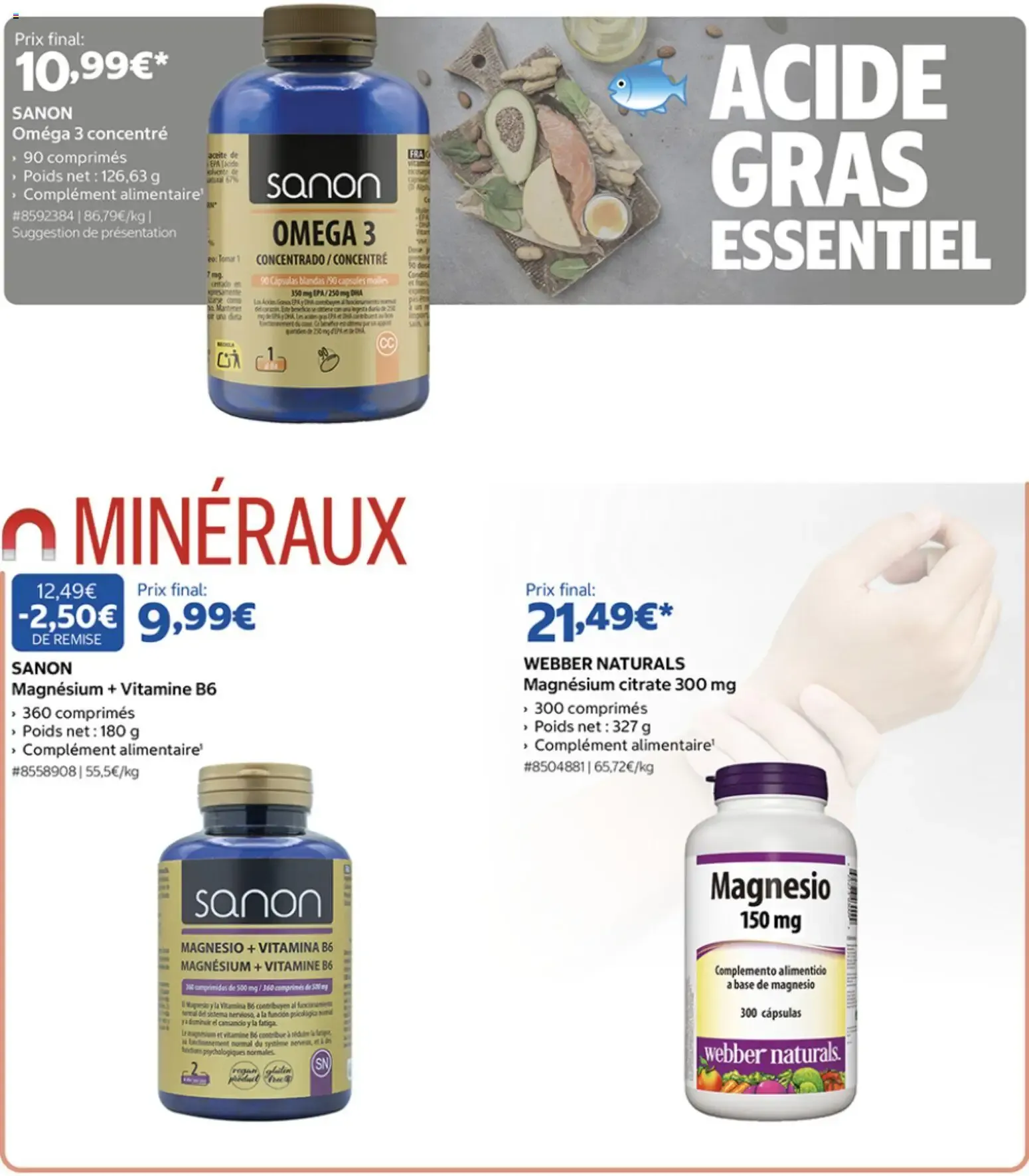 Vitamines et Compléments du 18 août au 30 août 2026 - Catalogue page 3