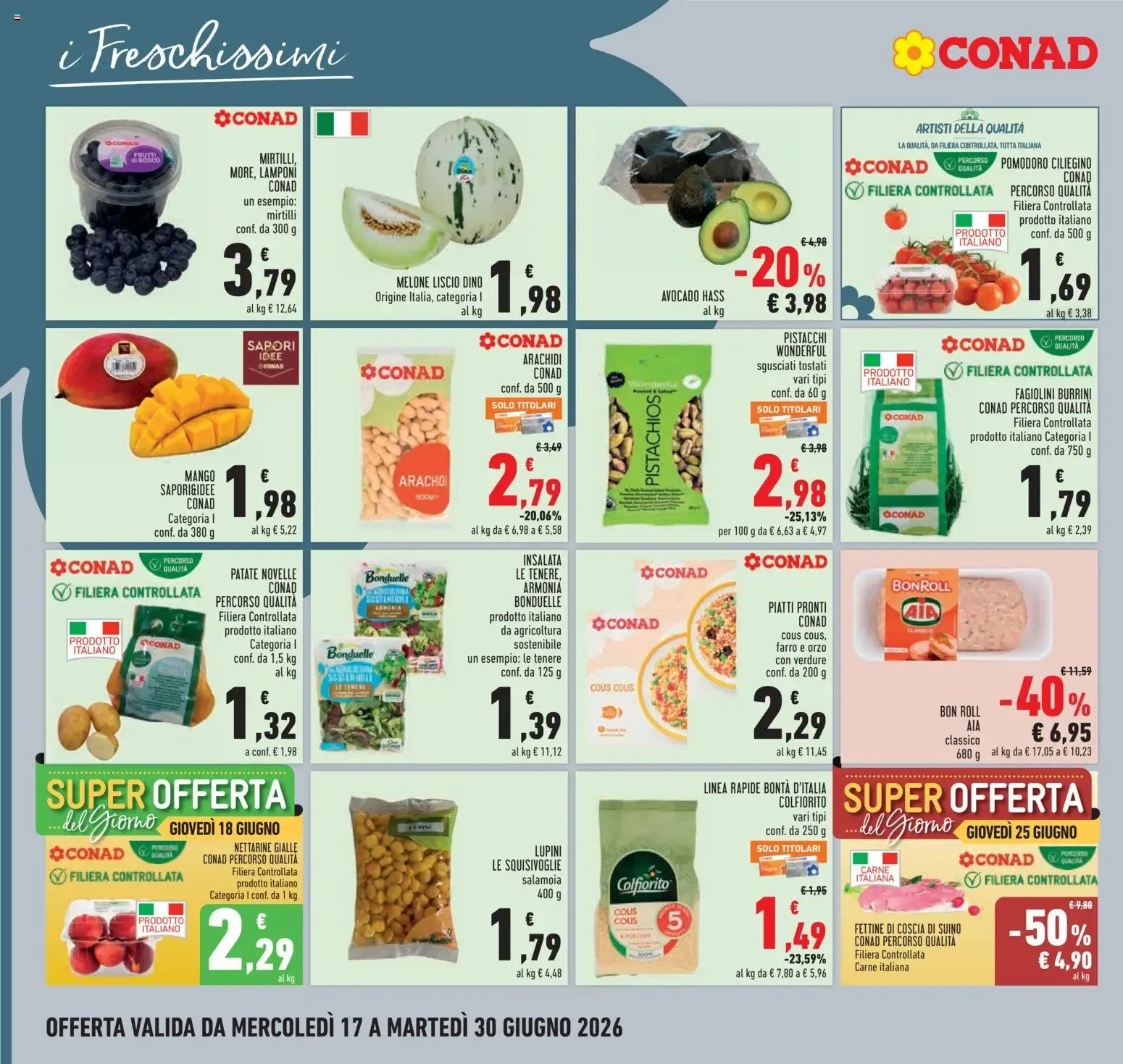 Volantino Conad dal 17/06/2026 > Anteprima da 17 giugno a 30 giugno di 2026 - Pagina del volantino 4