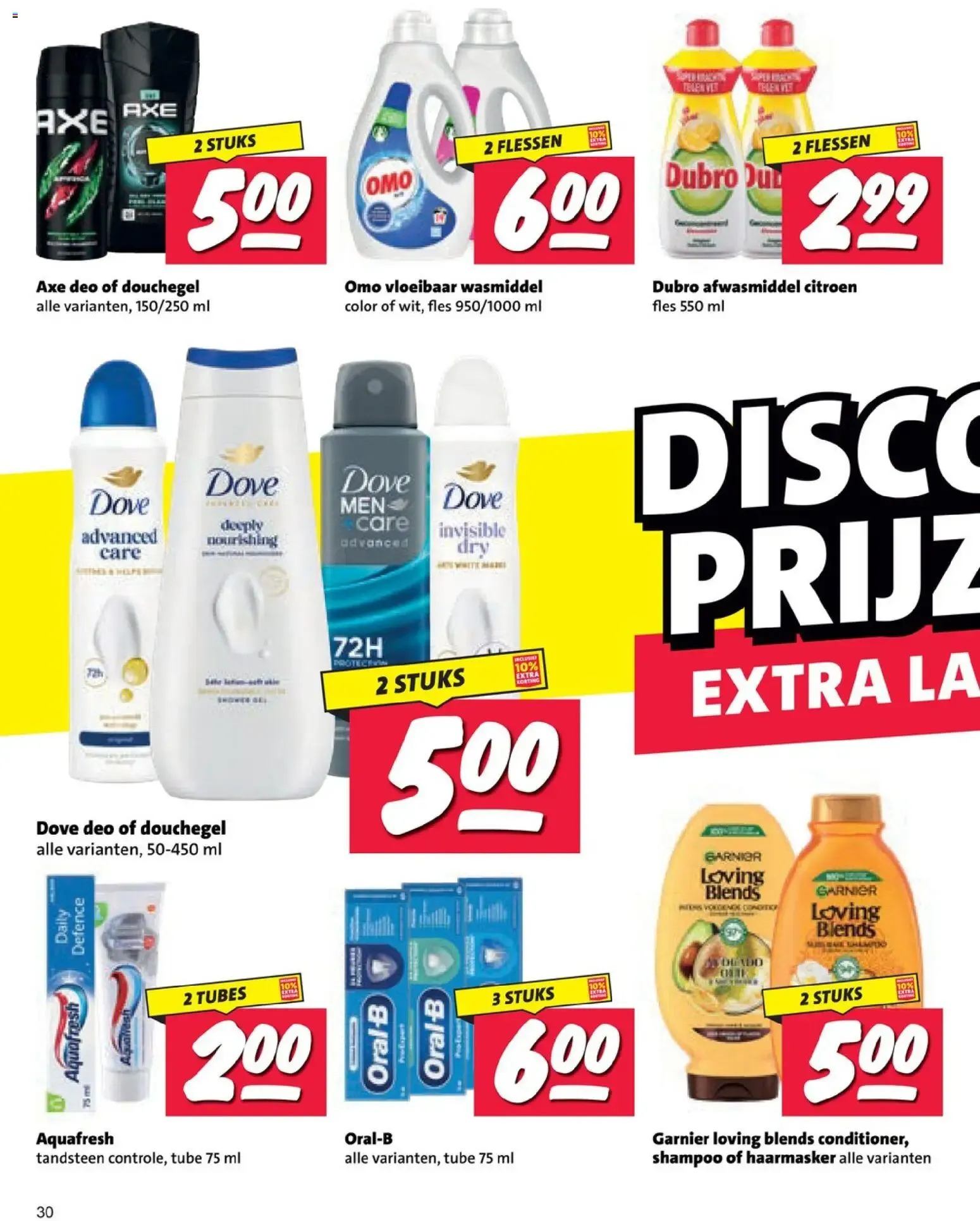 Nettorama MERKENDISCOUNT - DISCOUNT PRIJS! Budgetboodschappen nergens goedkoper! van 7 september tot 13 september 2026 - Folder pagina 30