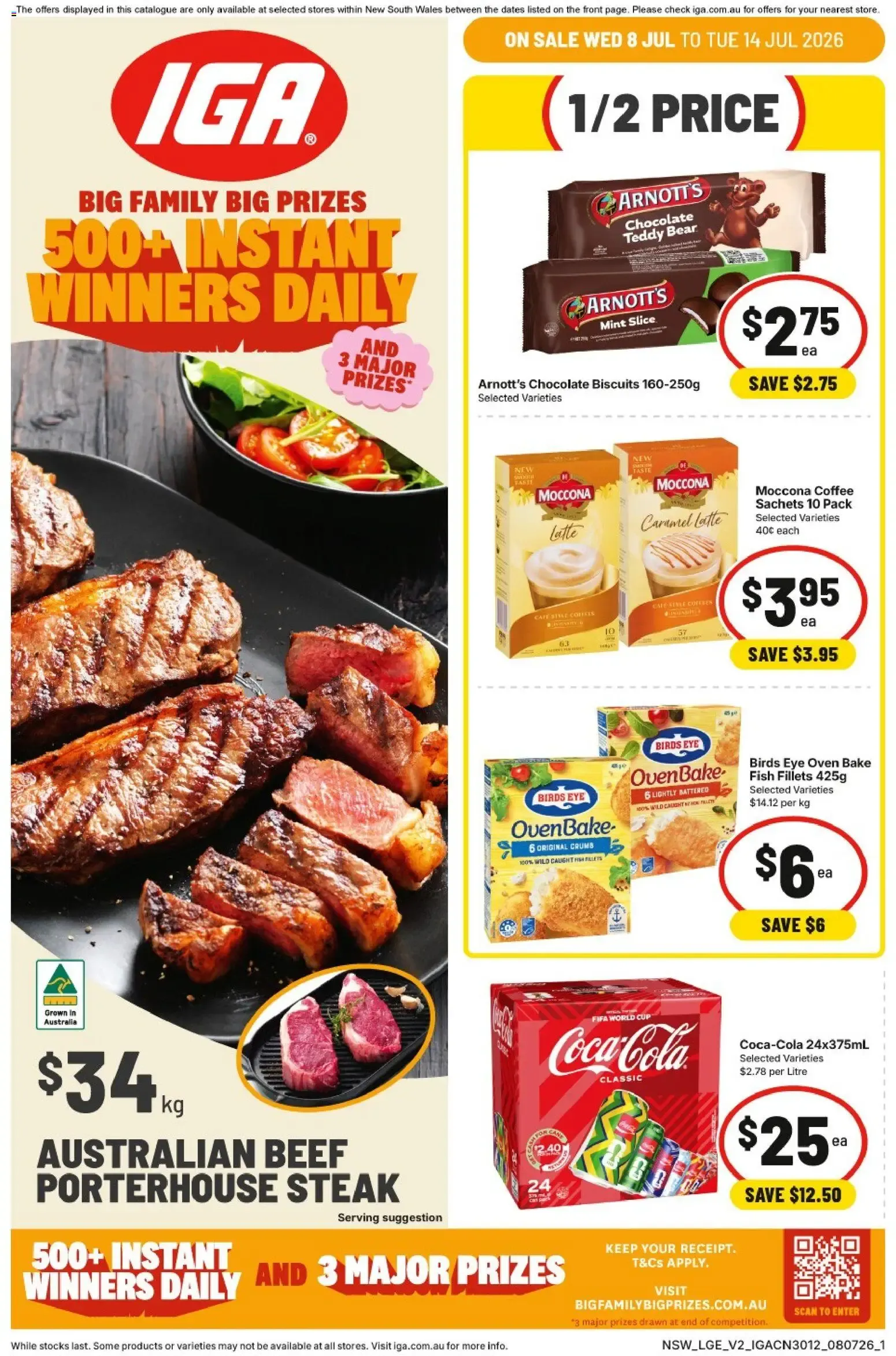 IGA catalogue valid from 08/07/2026 > Online Australia - Catalogue valid from 8 July to 14 July 2026 - page 1