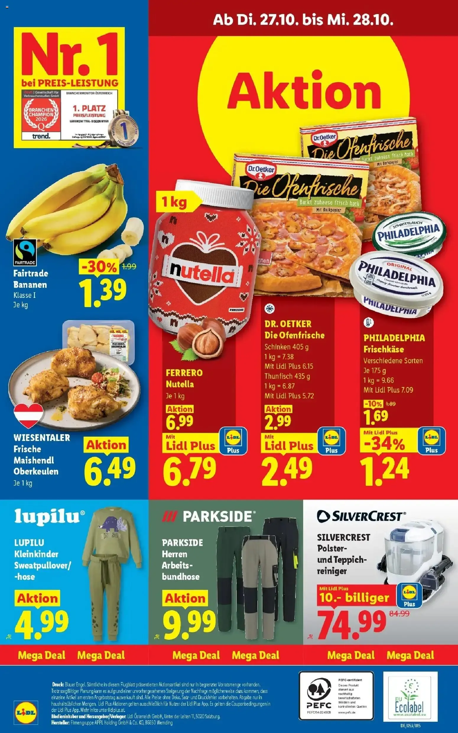 Lidl Aktion von 22. Oktober bis 24. Oktober 2026 - Flugblätt seite  33