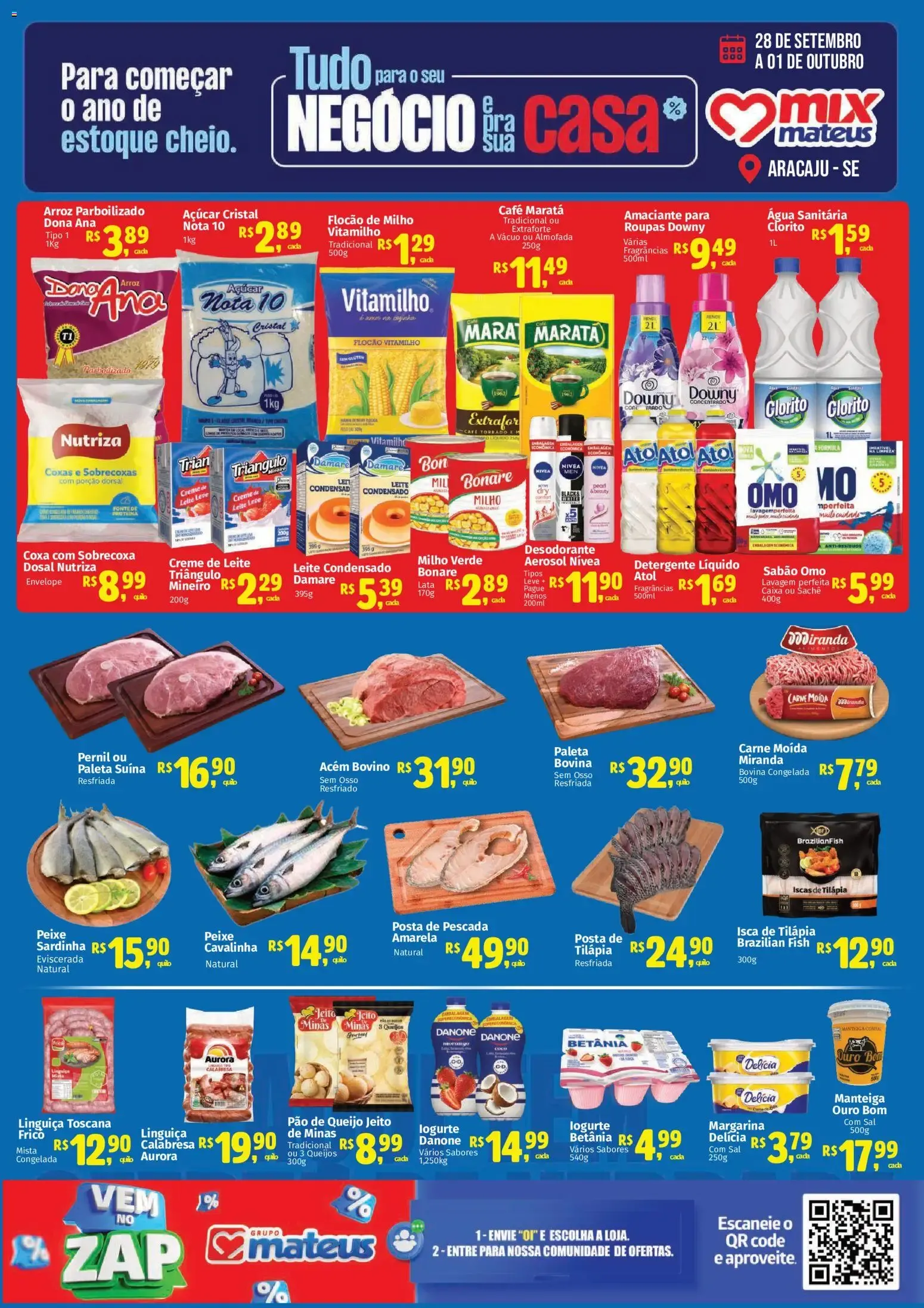 Encarte de Mateus - Ofertas da semana de 28/09/2026 | Promoções Online 28 de setembro até 1 de outubro 2026 - Pagina 1