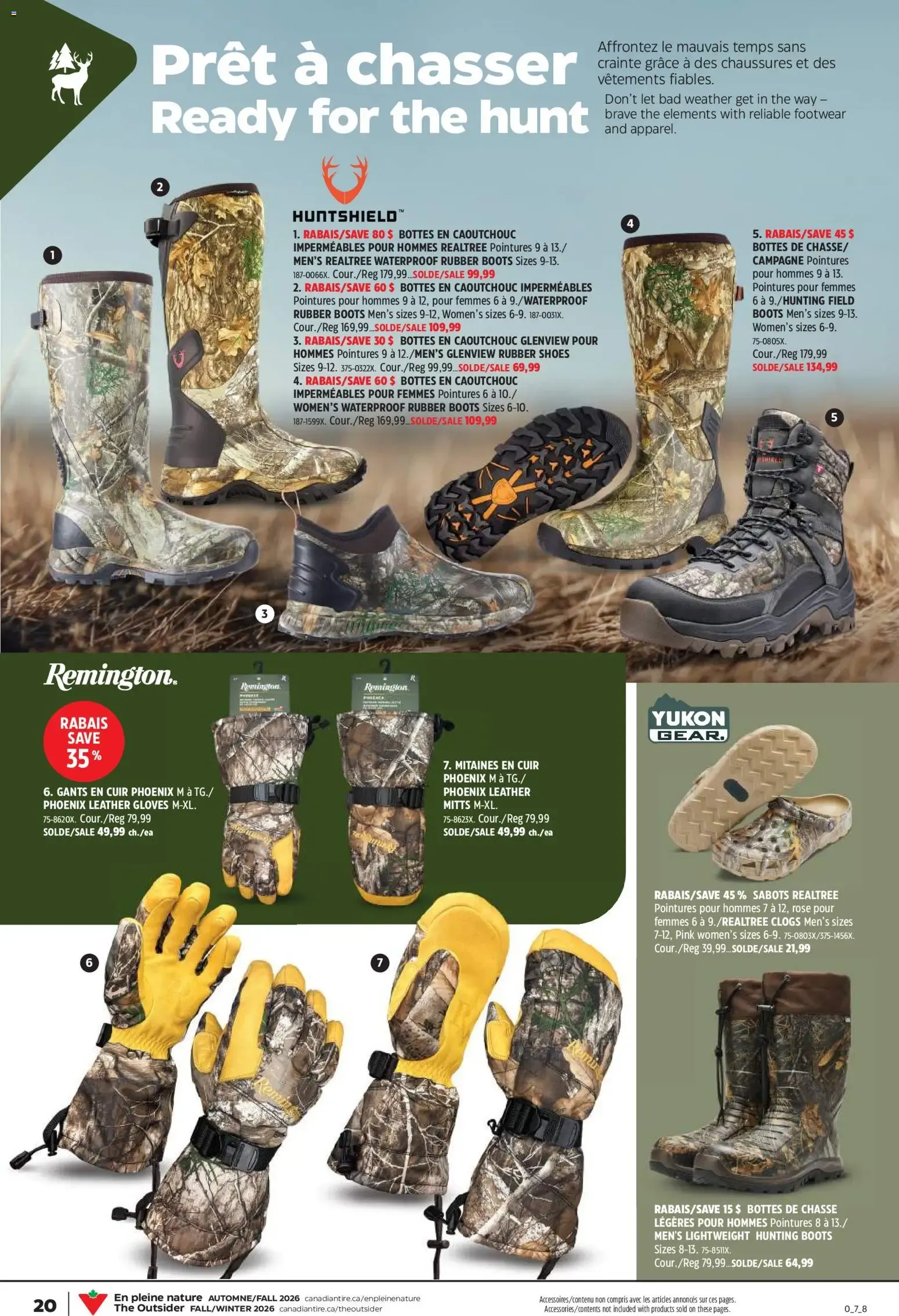 Canadian Tire circulaire - En pleine nature from Aug 27, 2026 > weekly specials & deals from August 27 to September 16 2026 - flyer page 20
