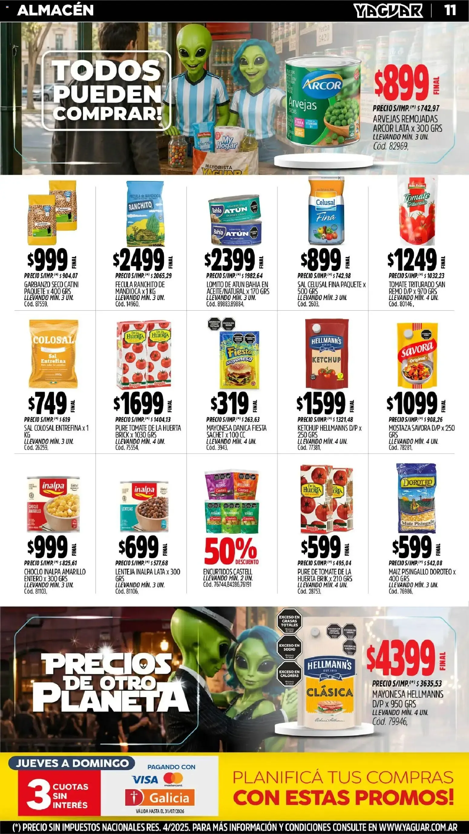 Ofertas de Yaguar - Oferta Semanal Misiones del 29/06/2026 - 05/07/2026 29 de junio al 5 de julio 2026 - Página 12 del catálogo