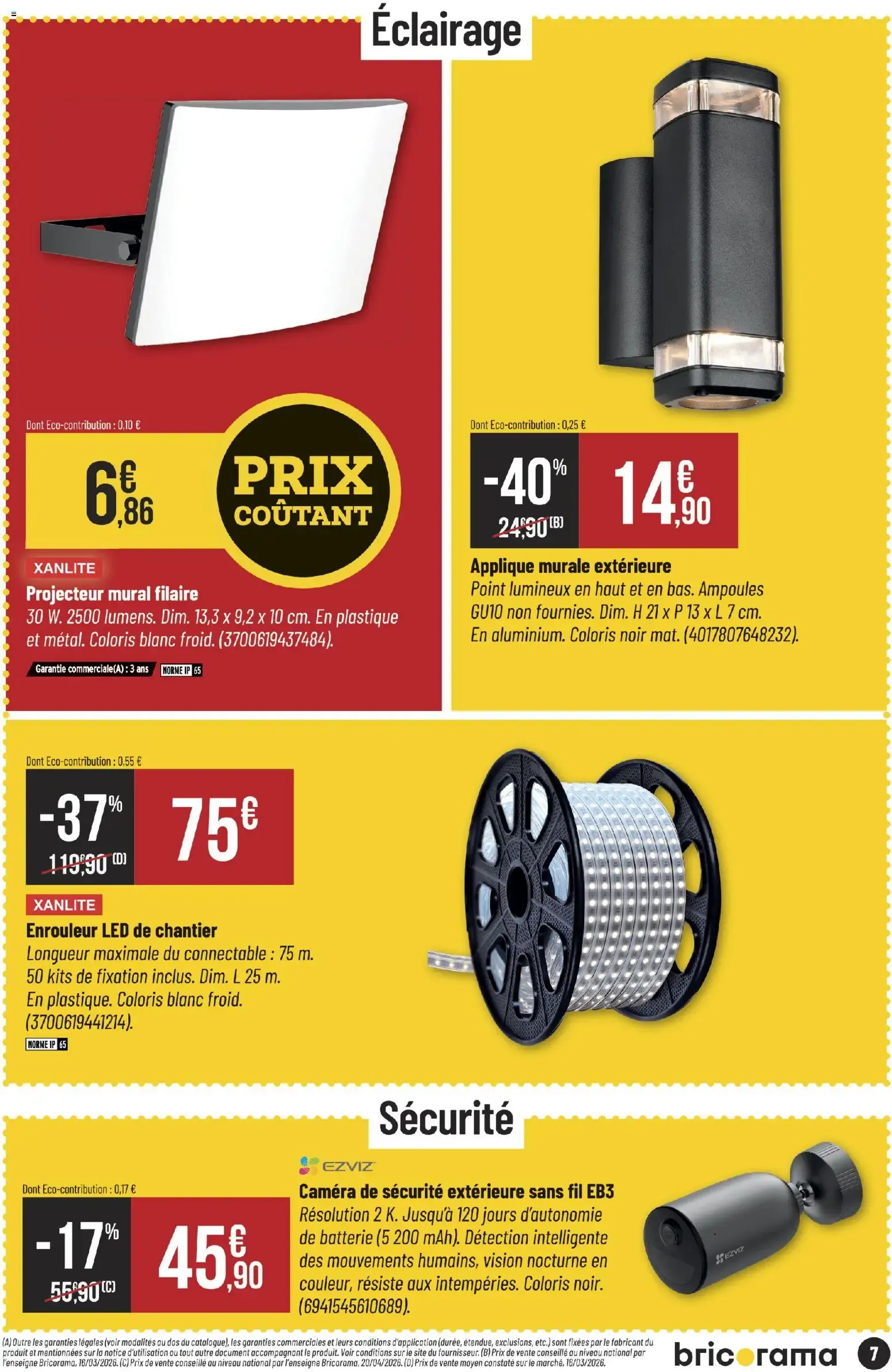 Bricorama catalogue à partir du 17/06/2026 - promo en ligne du 17 juin au 28 juin 2026 - Catalogue page 7