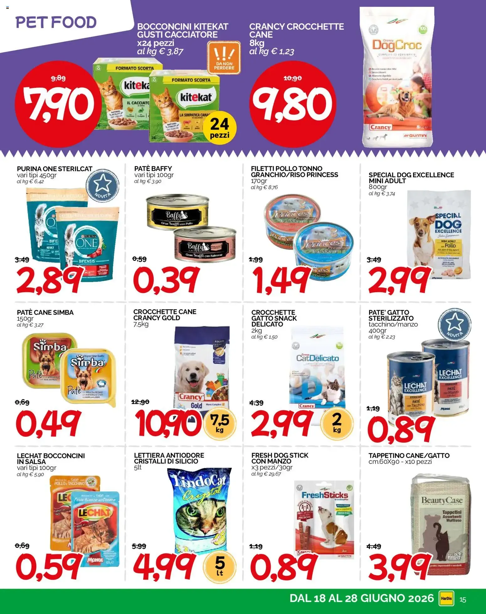 HarDis volantino dal 18/06/2026 - online Offerte da 18 giugno a 28 giugno di 2026 - Pagina del volantino 15